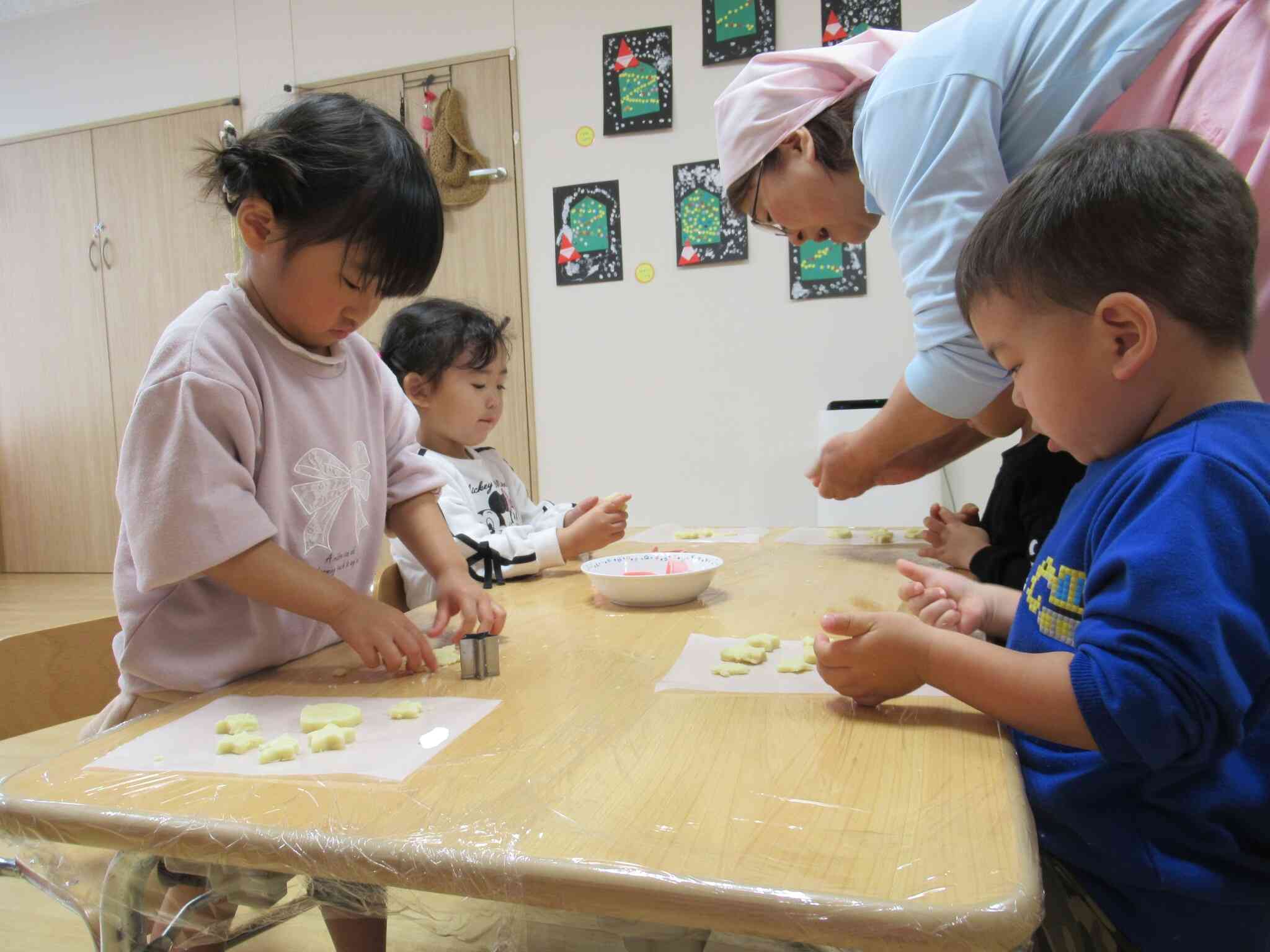 上手に型抜きできるかな？