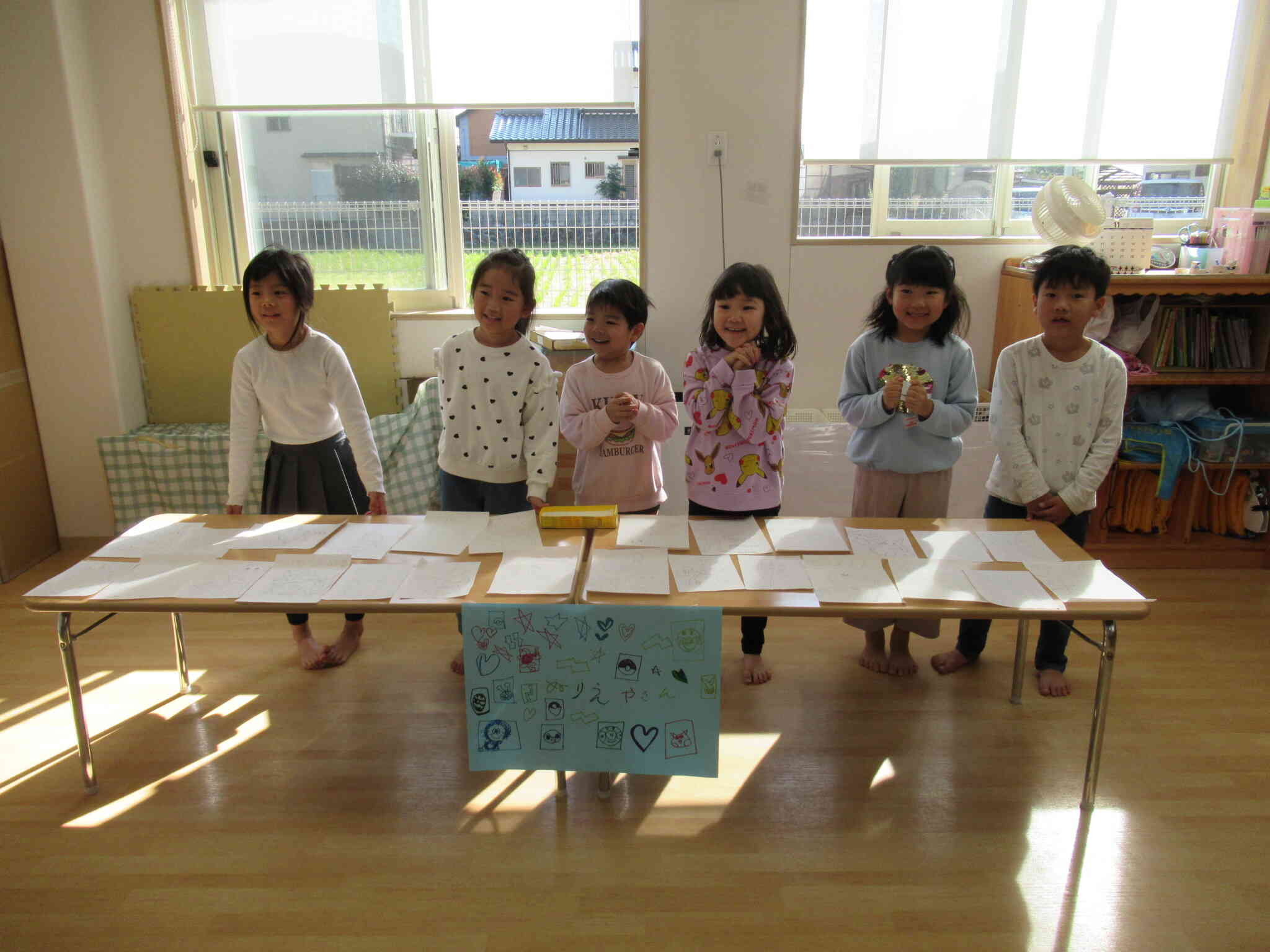 きりん組のお店屋さん開店！