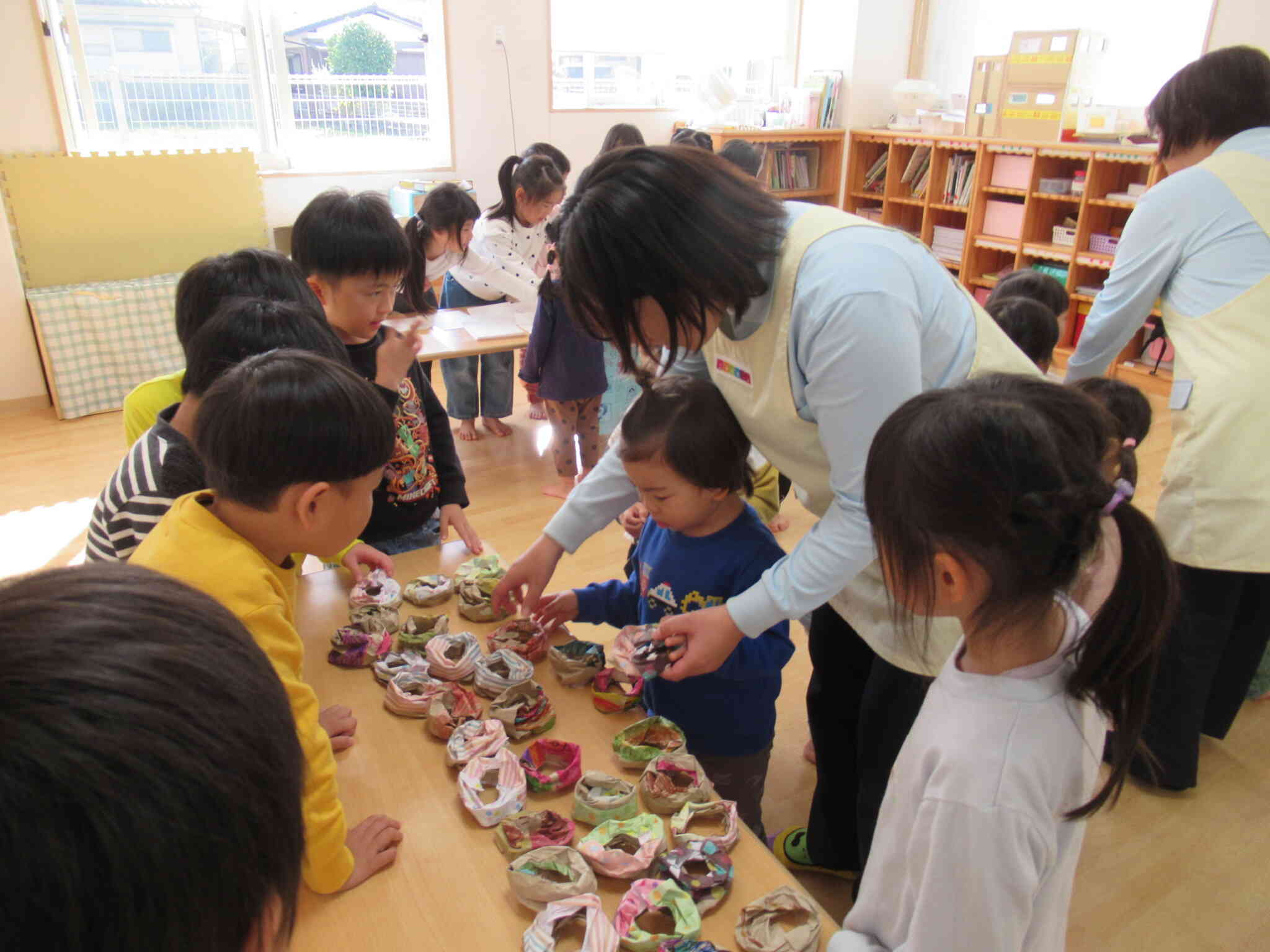 ドーナツもどうぞ！