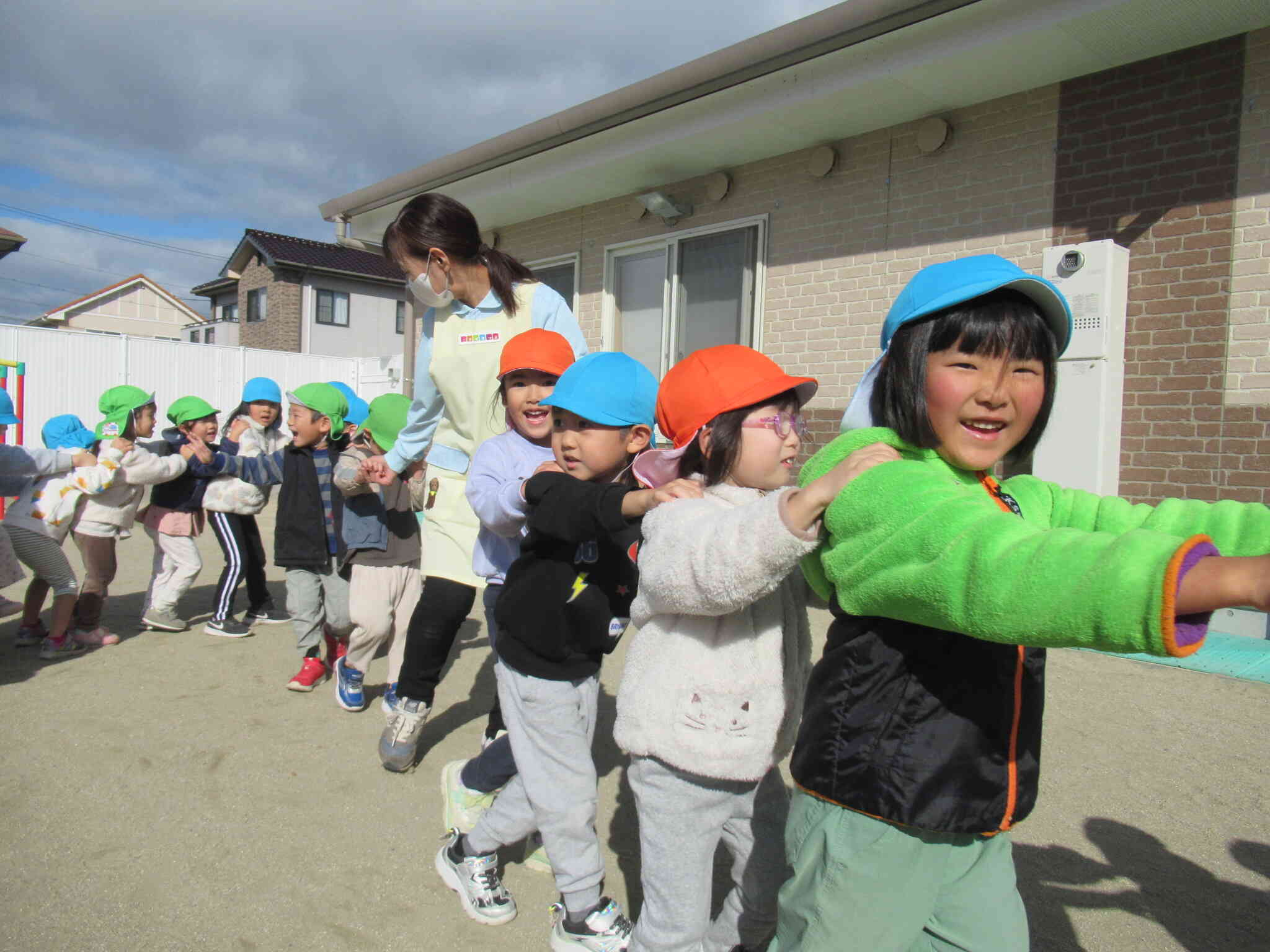 なんだか、照れるね。