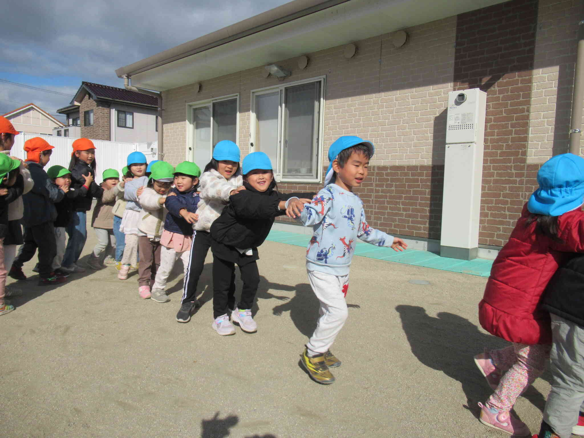 離れちゃった～ちょっと待ってよ～