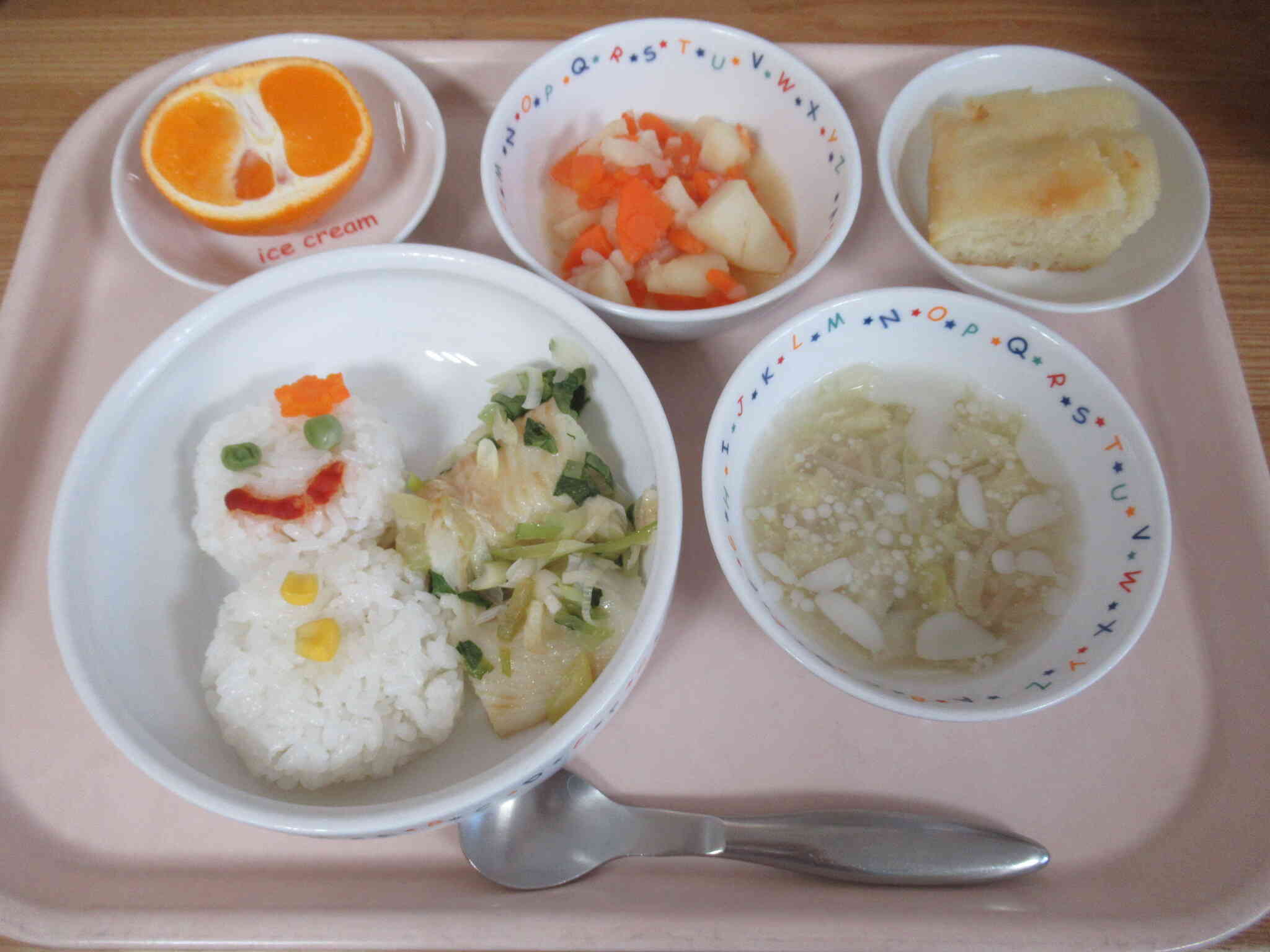 1月14日の給食（お楽しみメニュー）