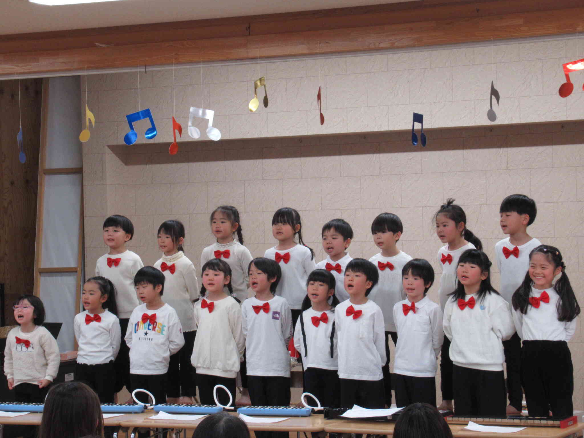 発表会がんばりました！（５歳児きりん組）