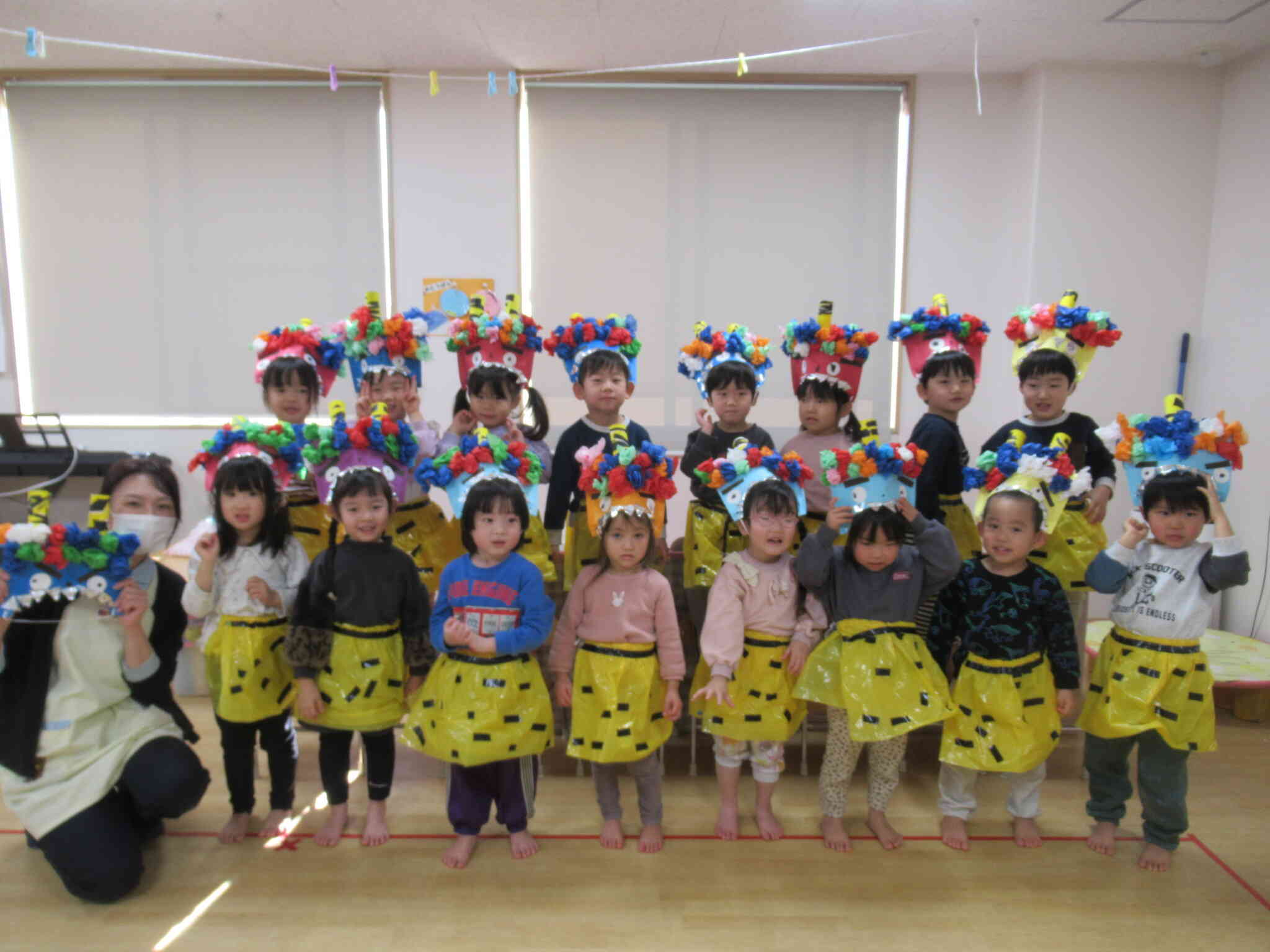 鬼が来たらいやだな、、、