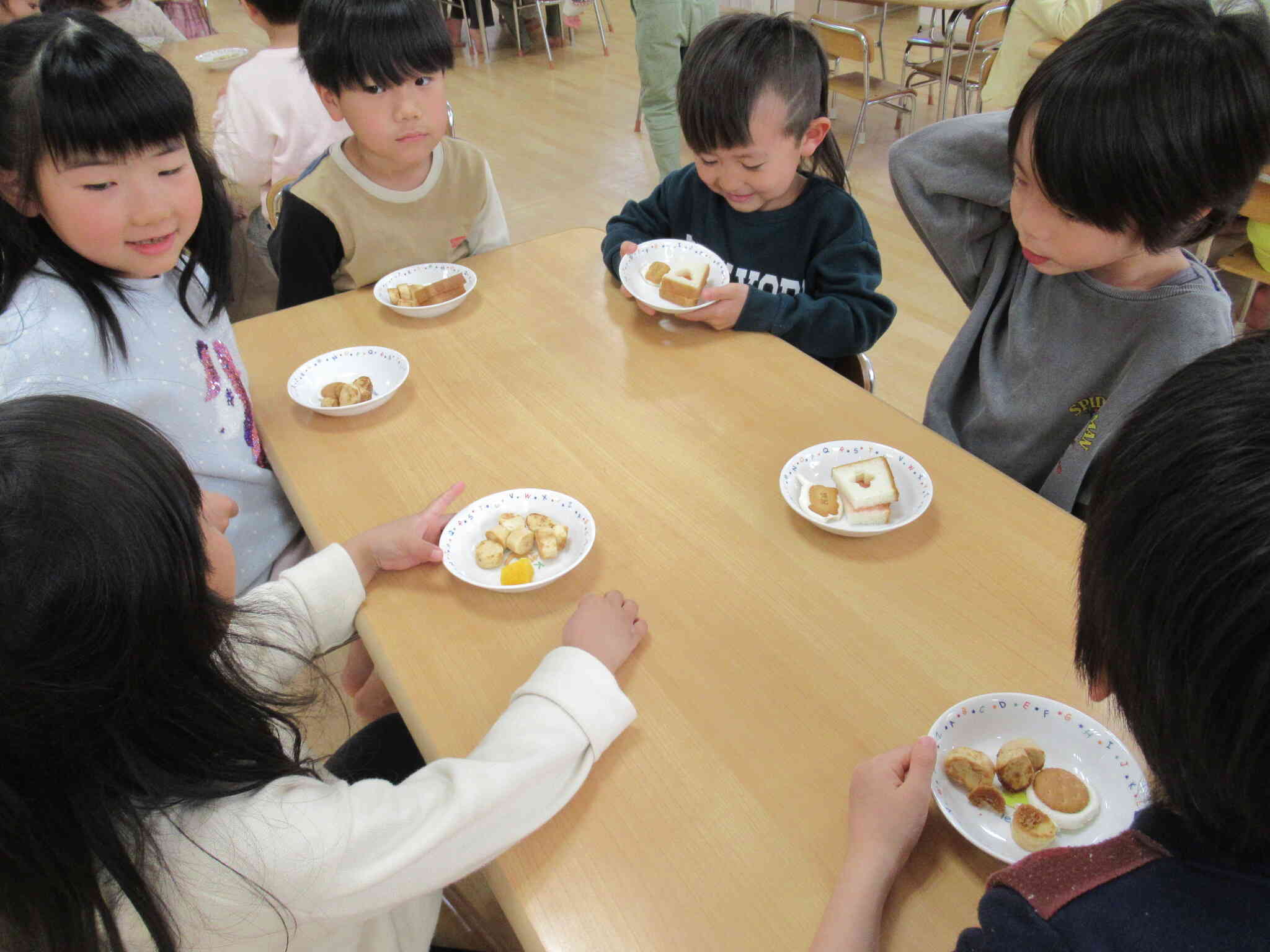 楽しくおいしく食べました