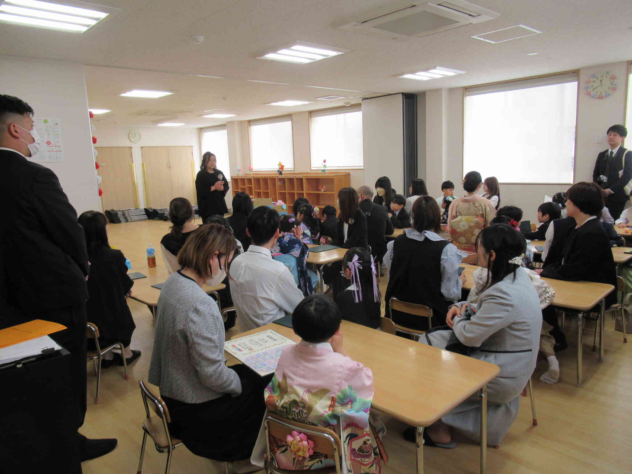 お別れ会は和やかに