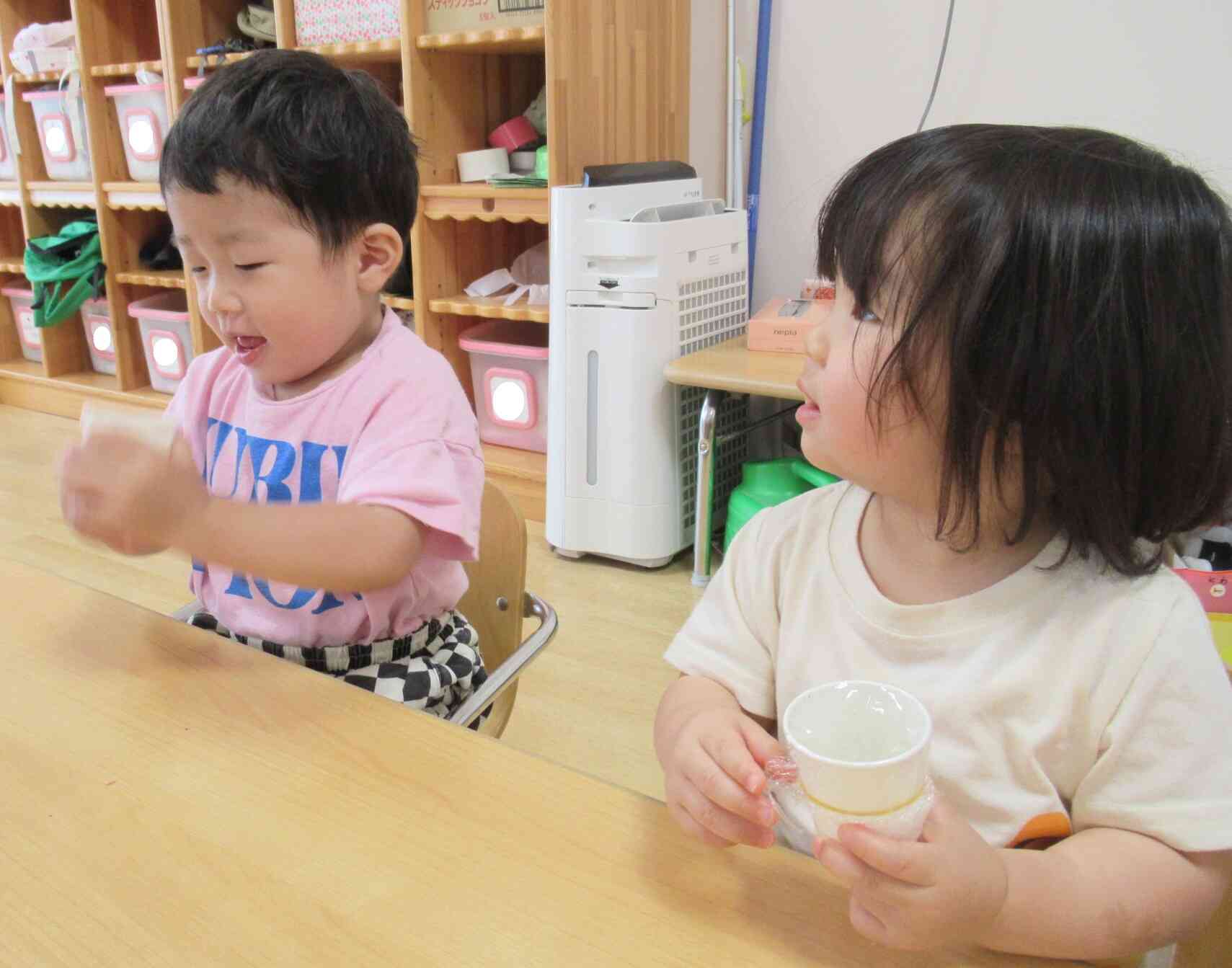 シャカシャカ♪