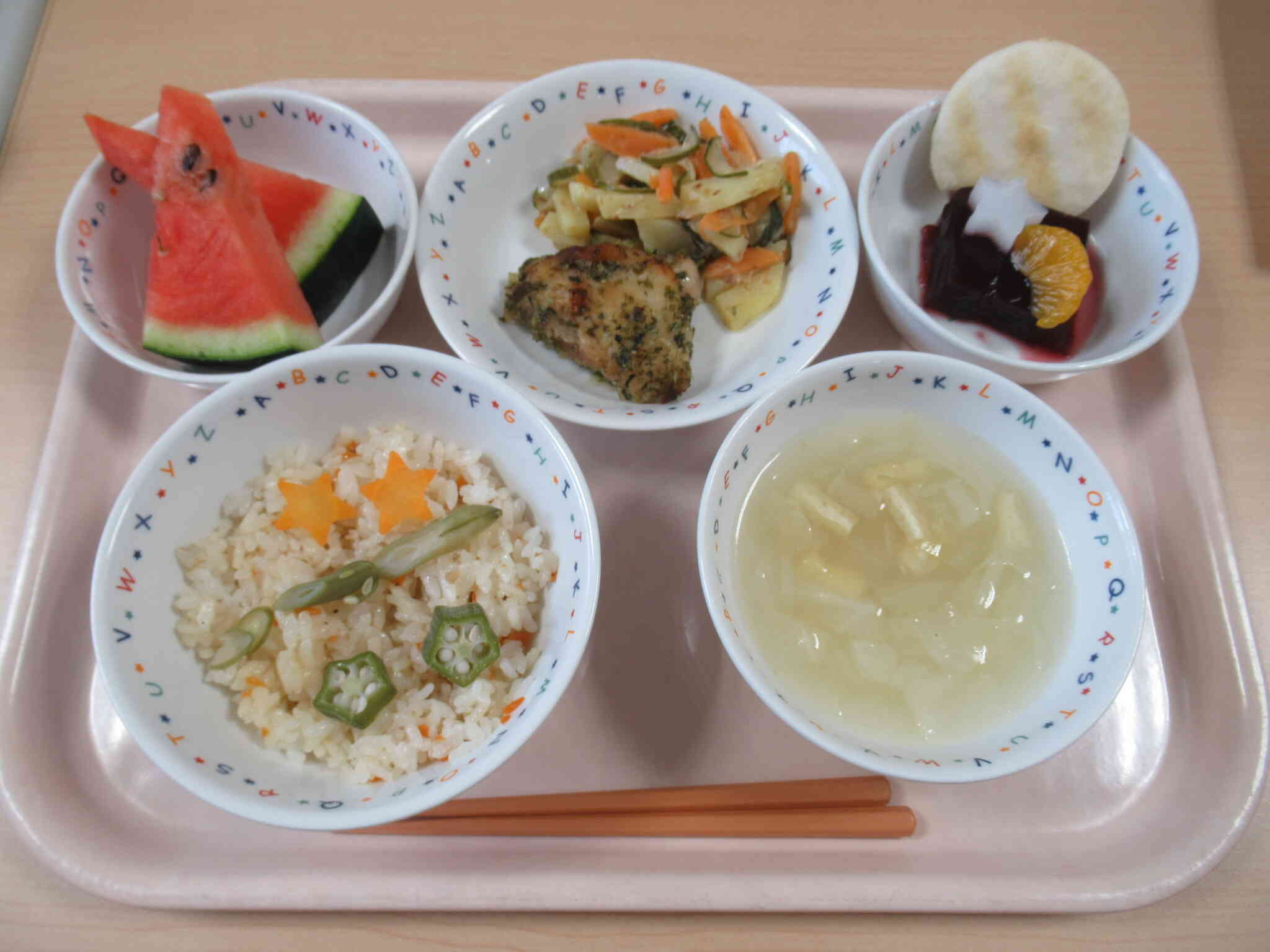 7月7日の給食