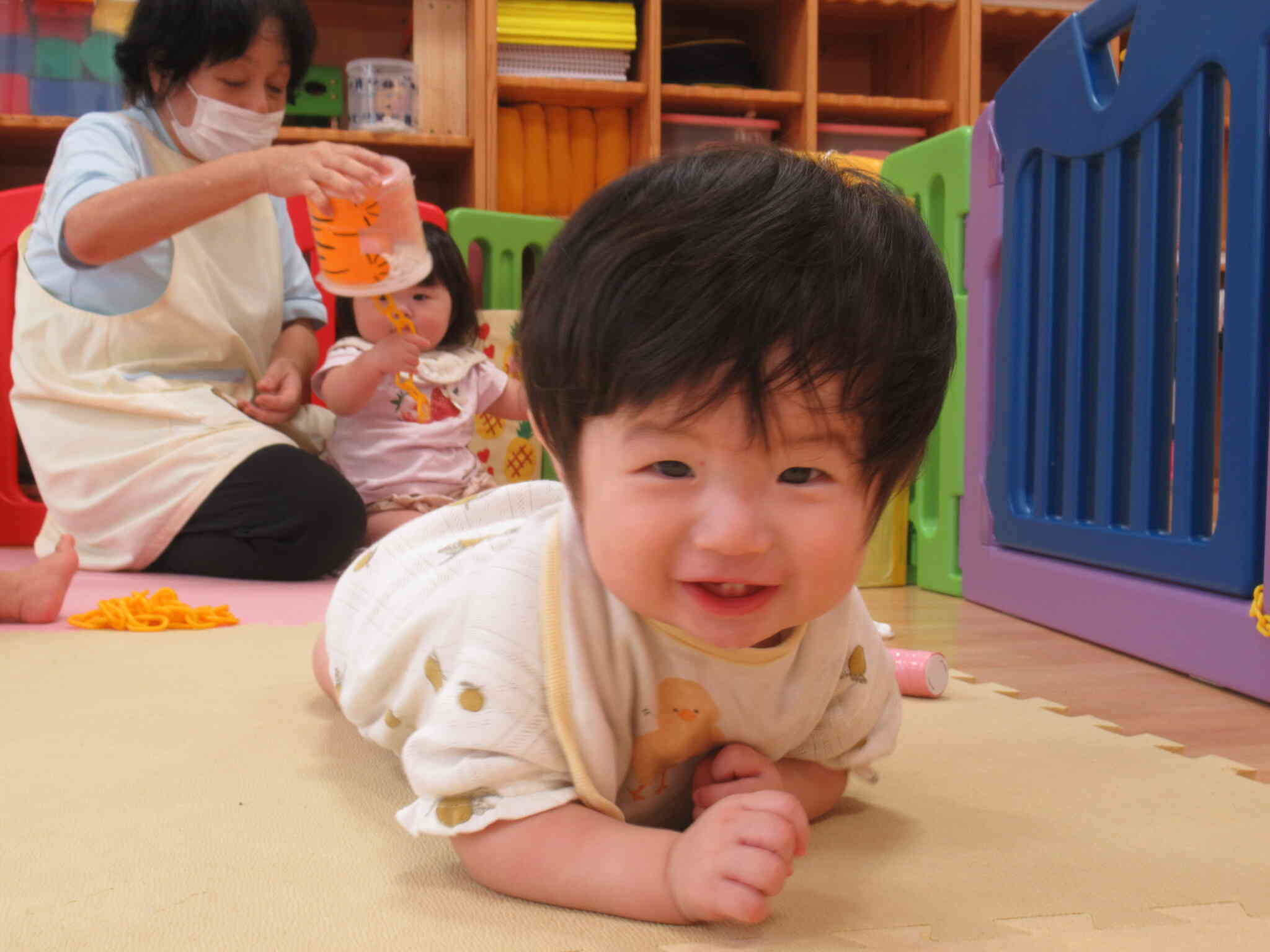 はいはいも得意！