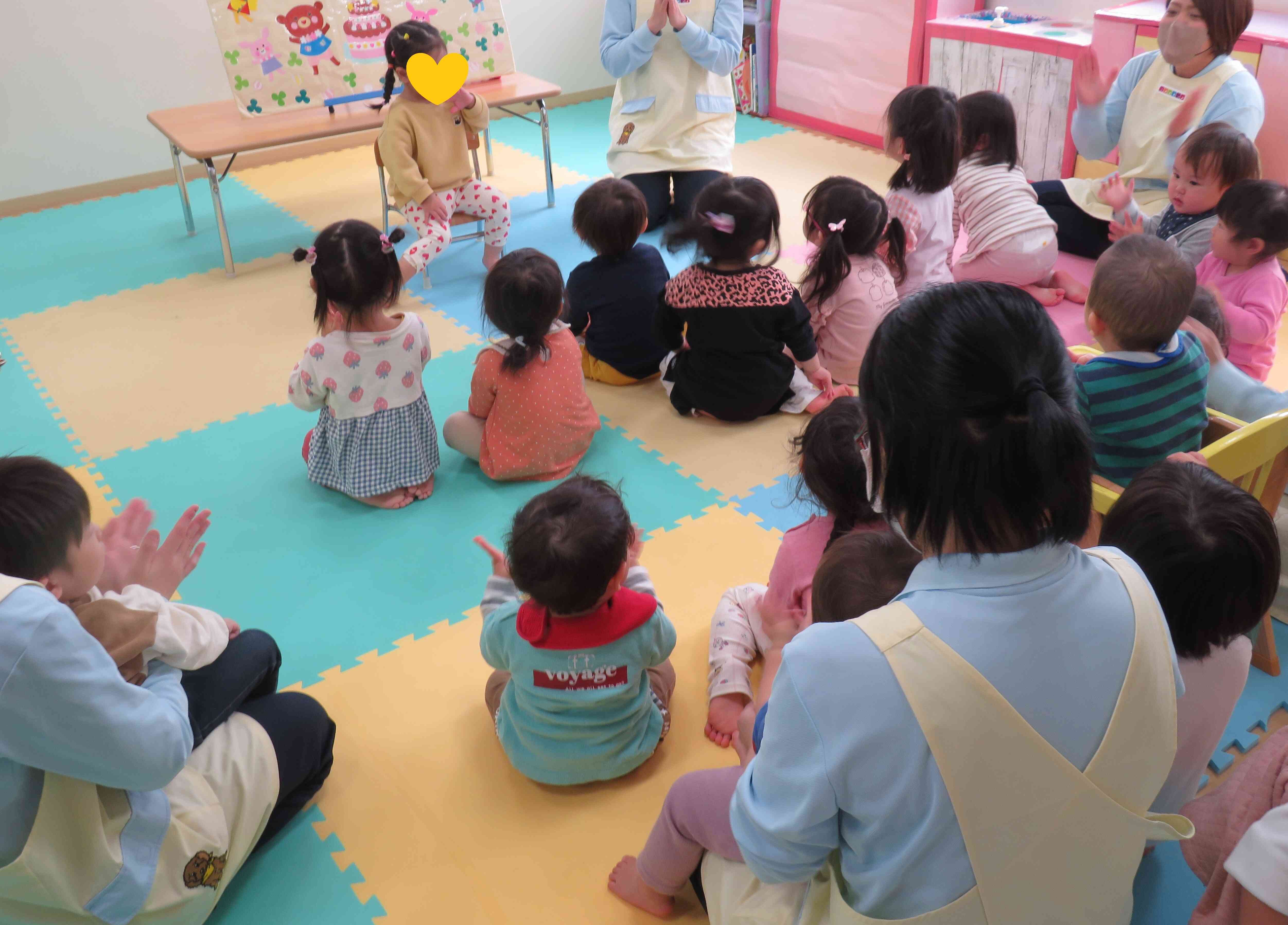 3月生まれのお友だち