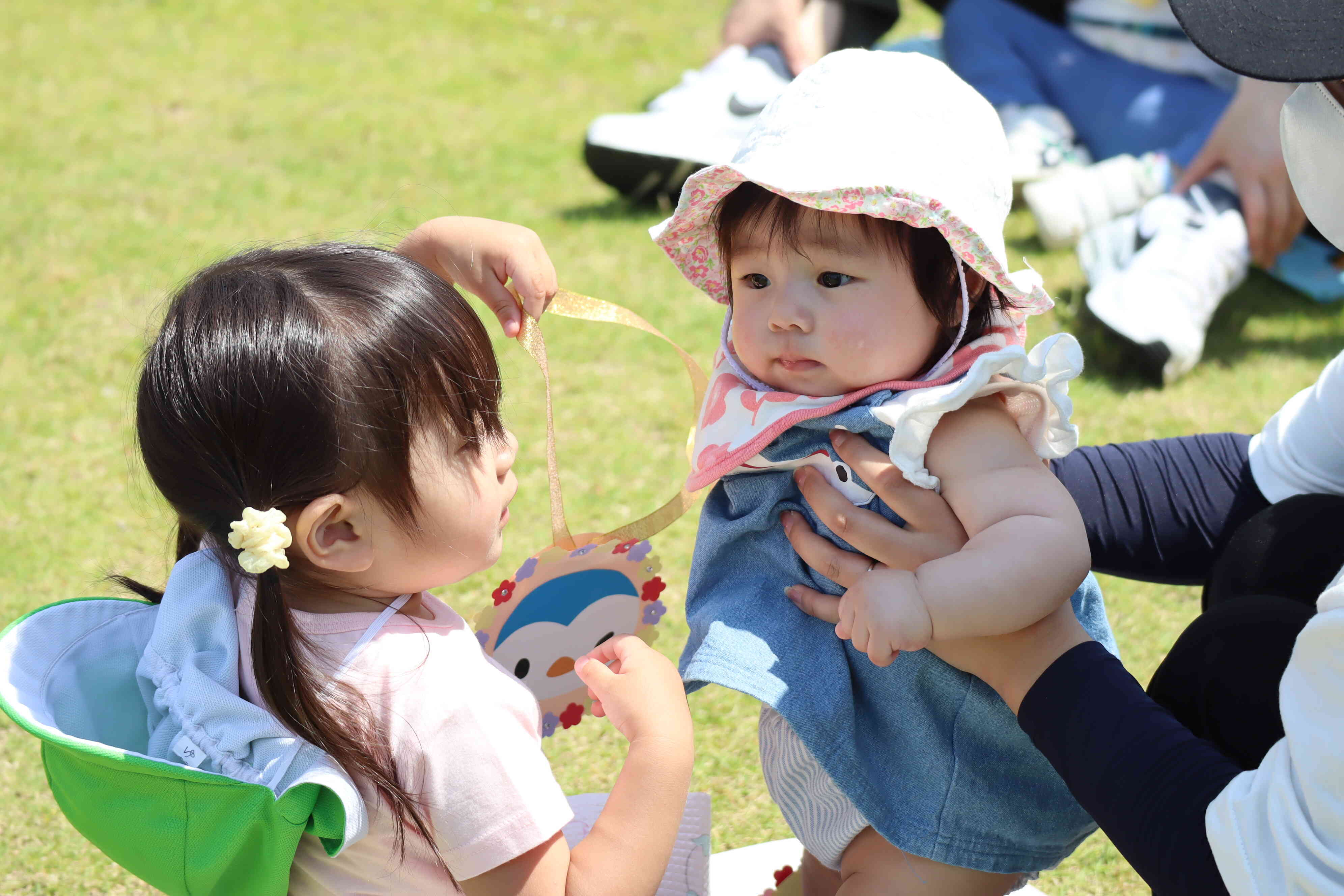 姉妹の触れ合いがほほえましい場面もたくさんあったね。