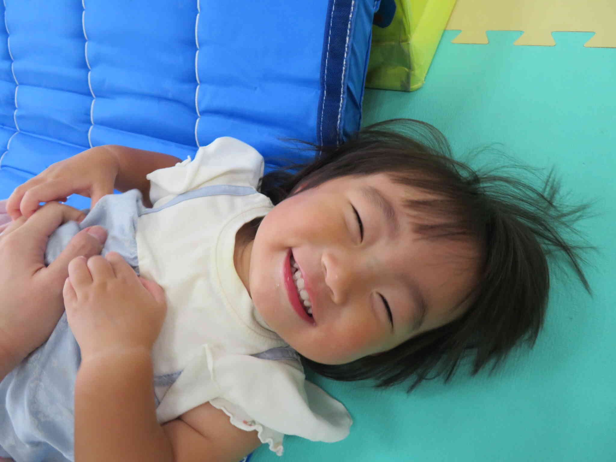 くすぐった～い