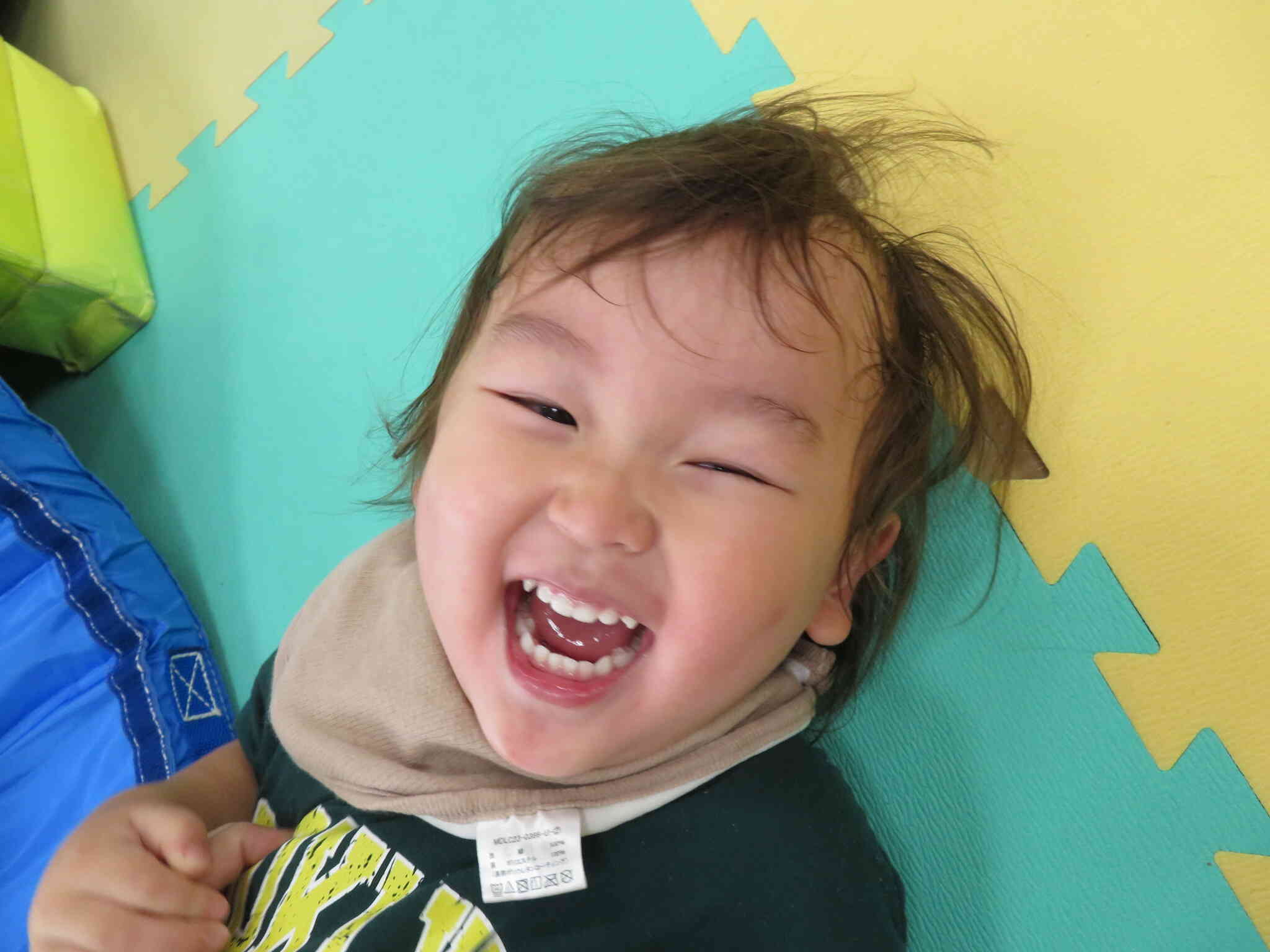 くすぐったいよ～