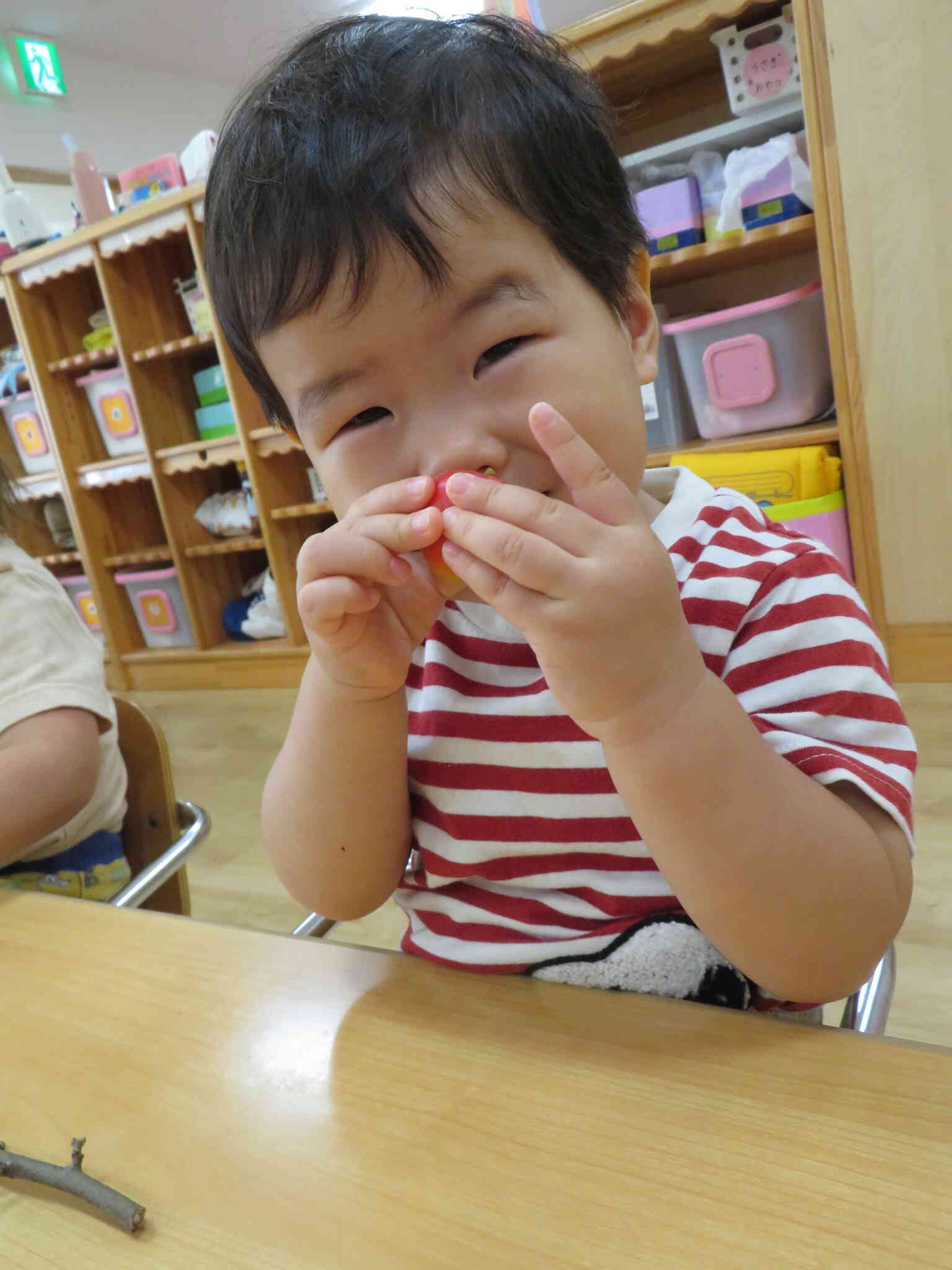 くんくん・・・いい匂いがしたかな？