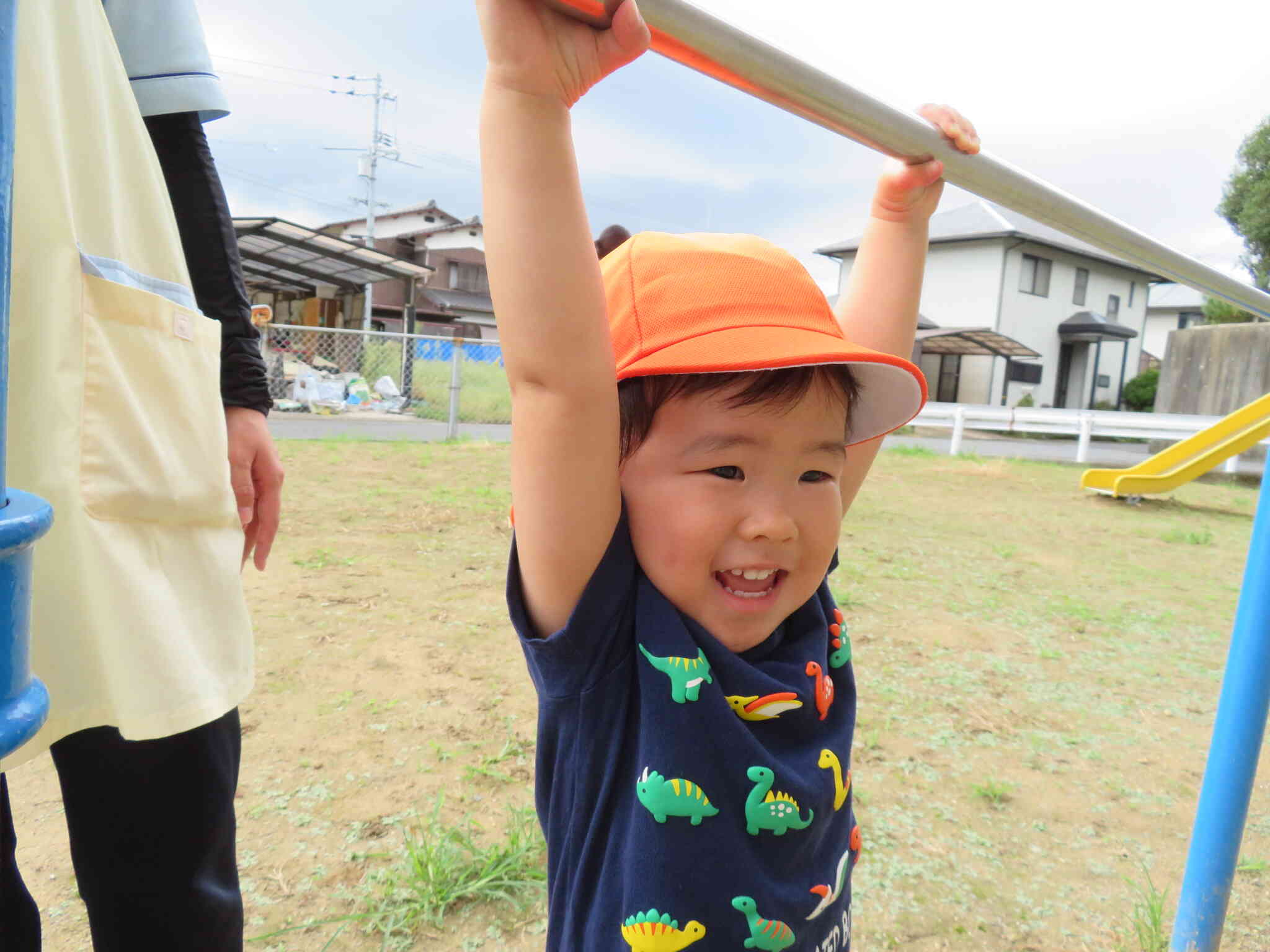 みてみて～！ぼくもできるよ