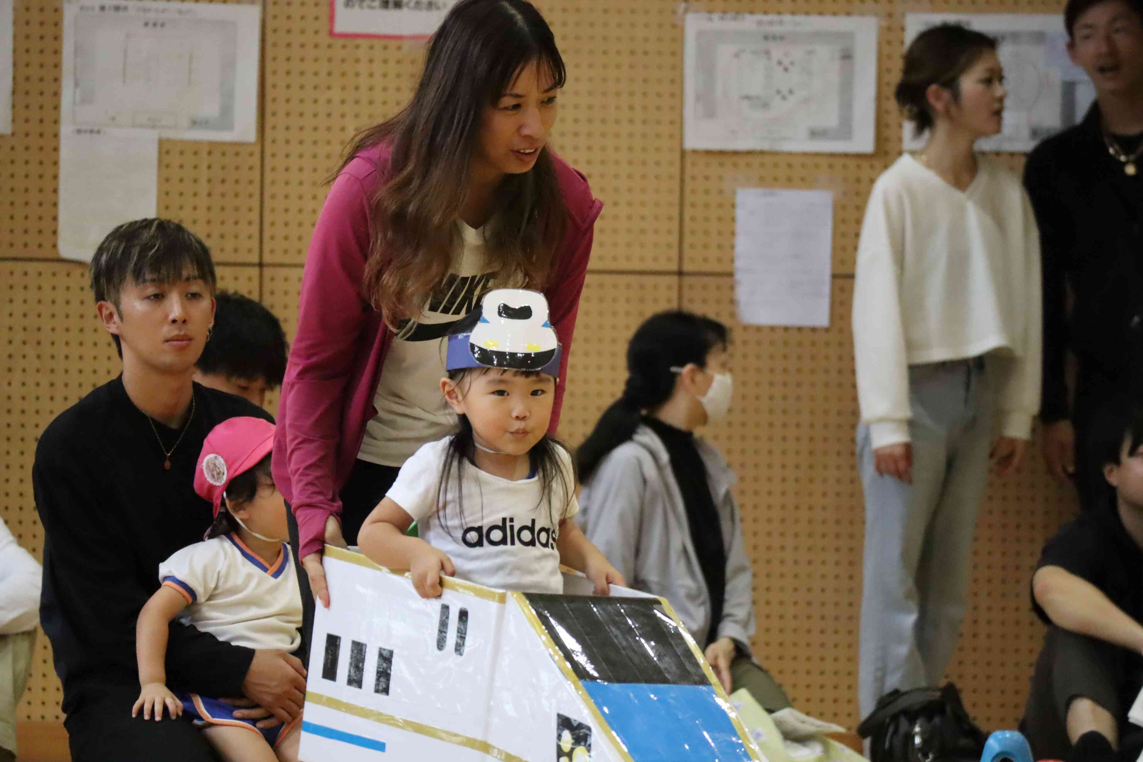 運動会⑤新幹線でGO！