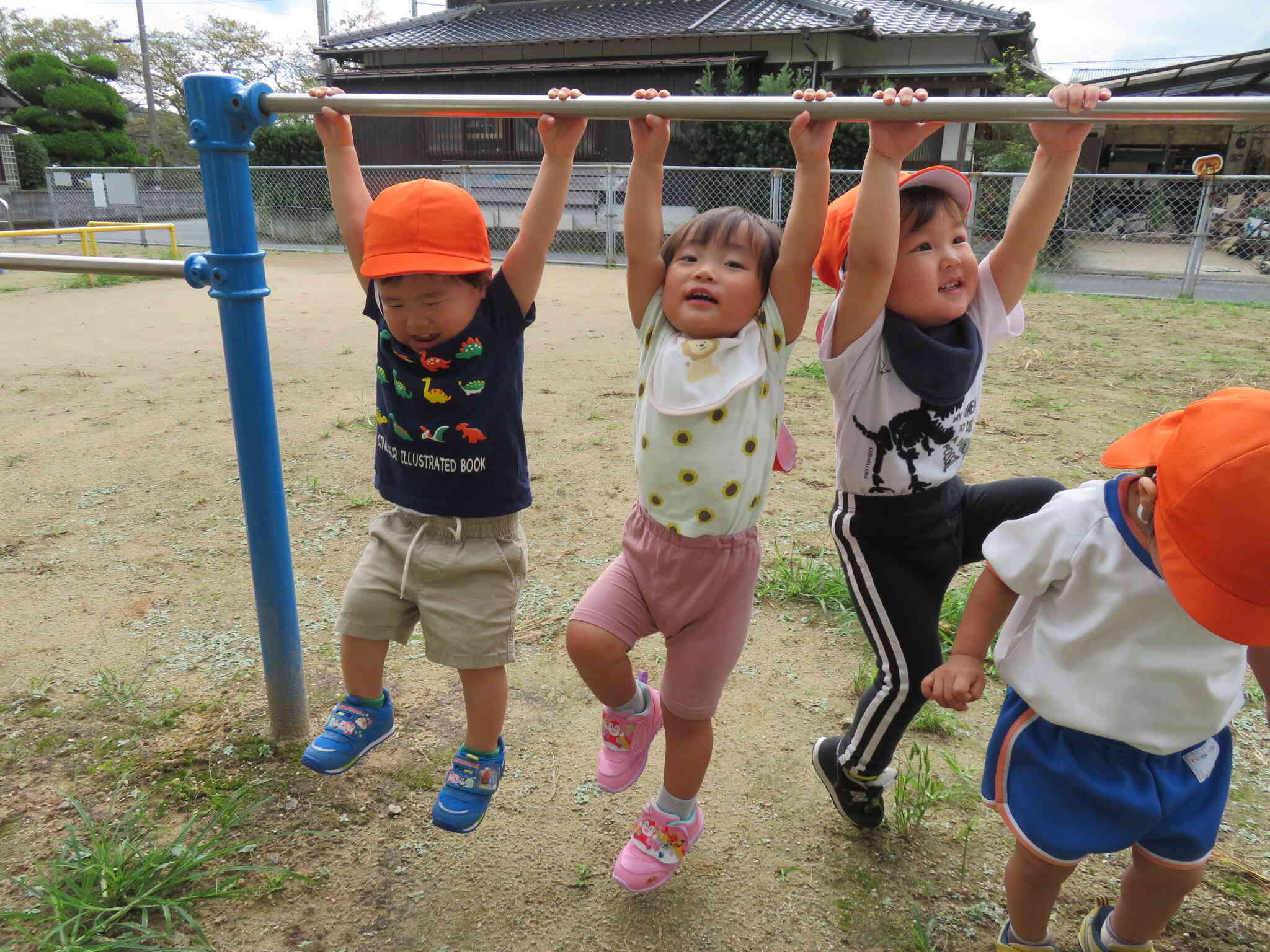 ぶらさがり、できるよ！