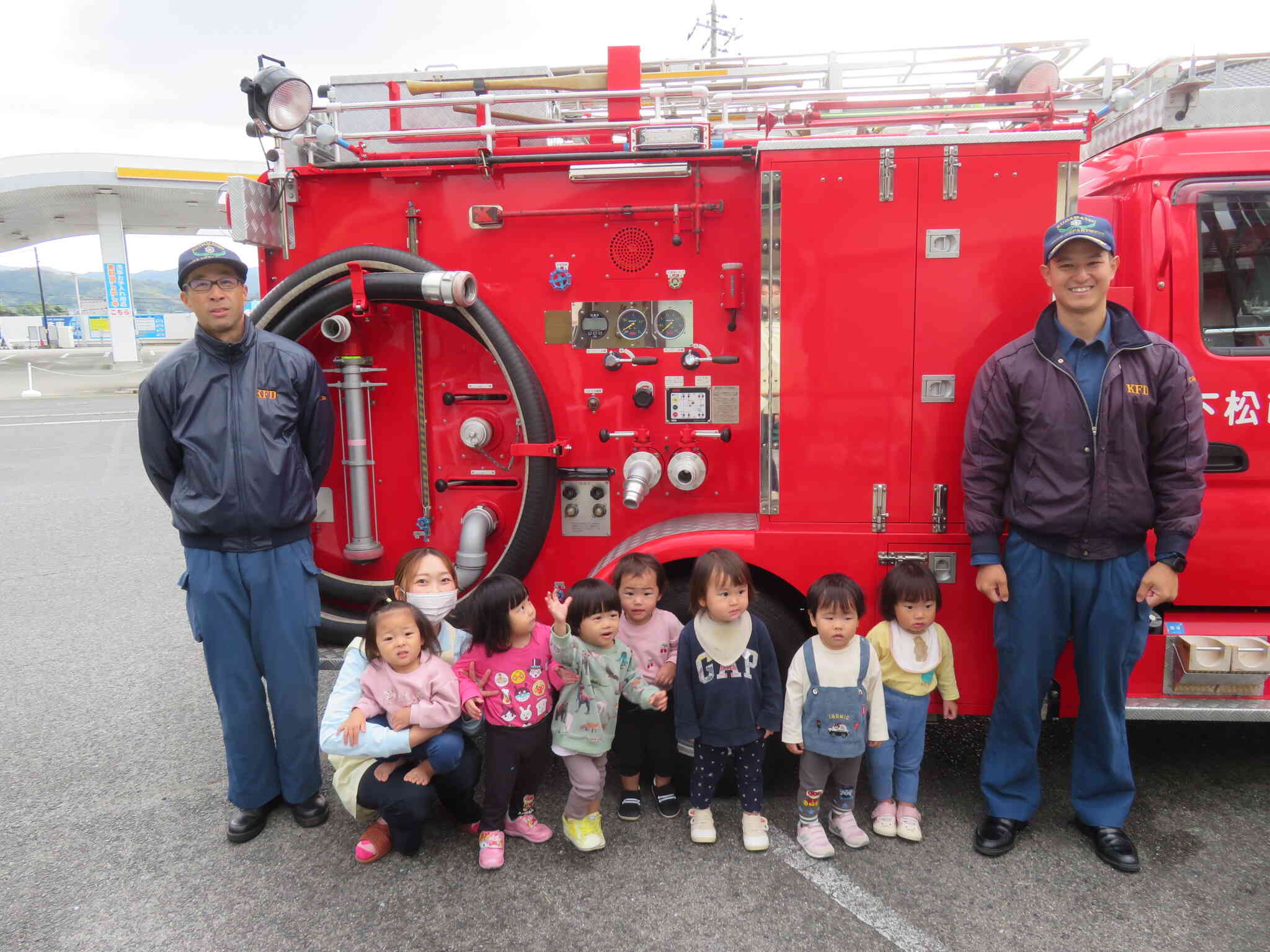 １歳児さん、近くで見るとこんなにも大きかったんだね。