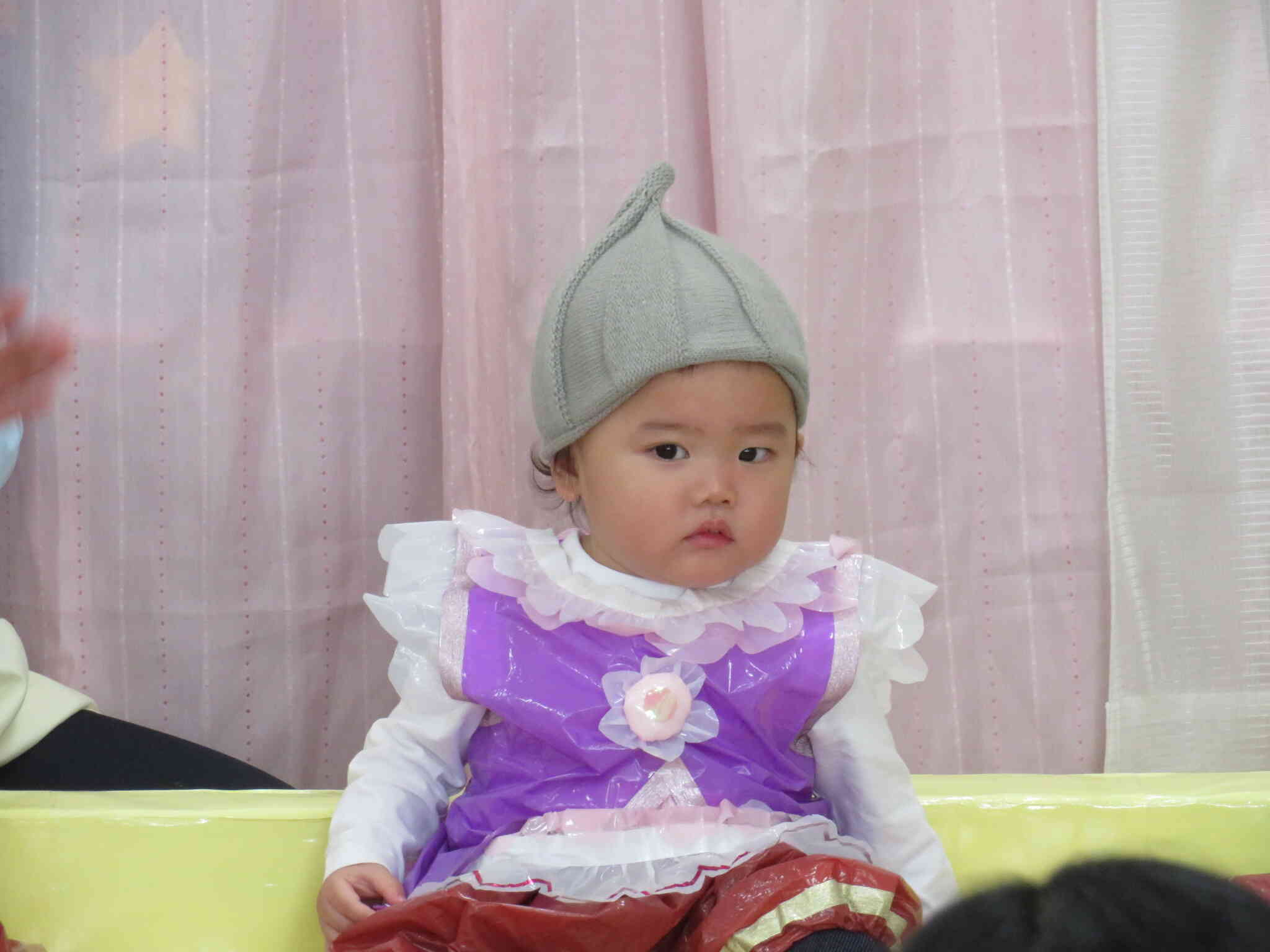 どんぐり帽子が素敵でしょう