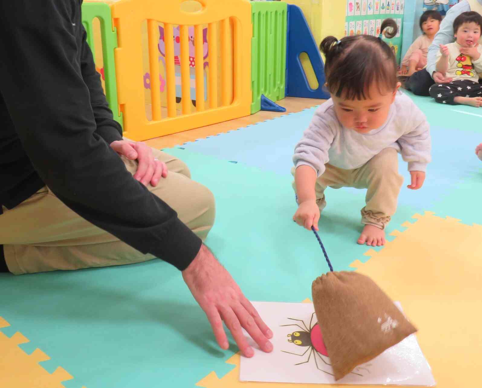 ０歳児のおともだちも