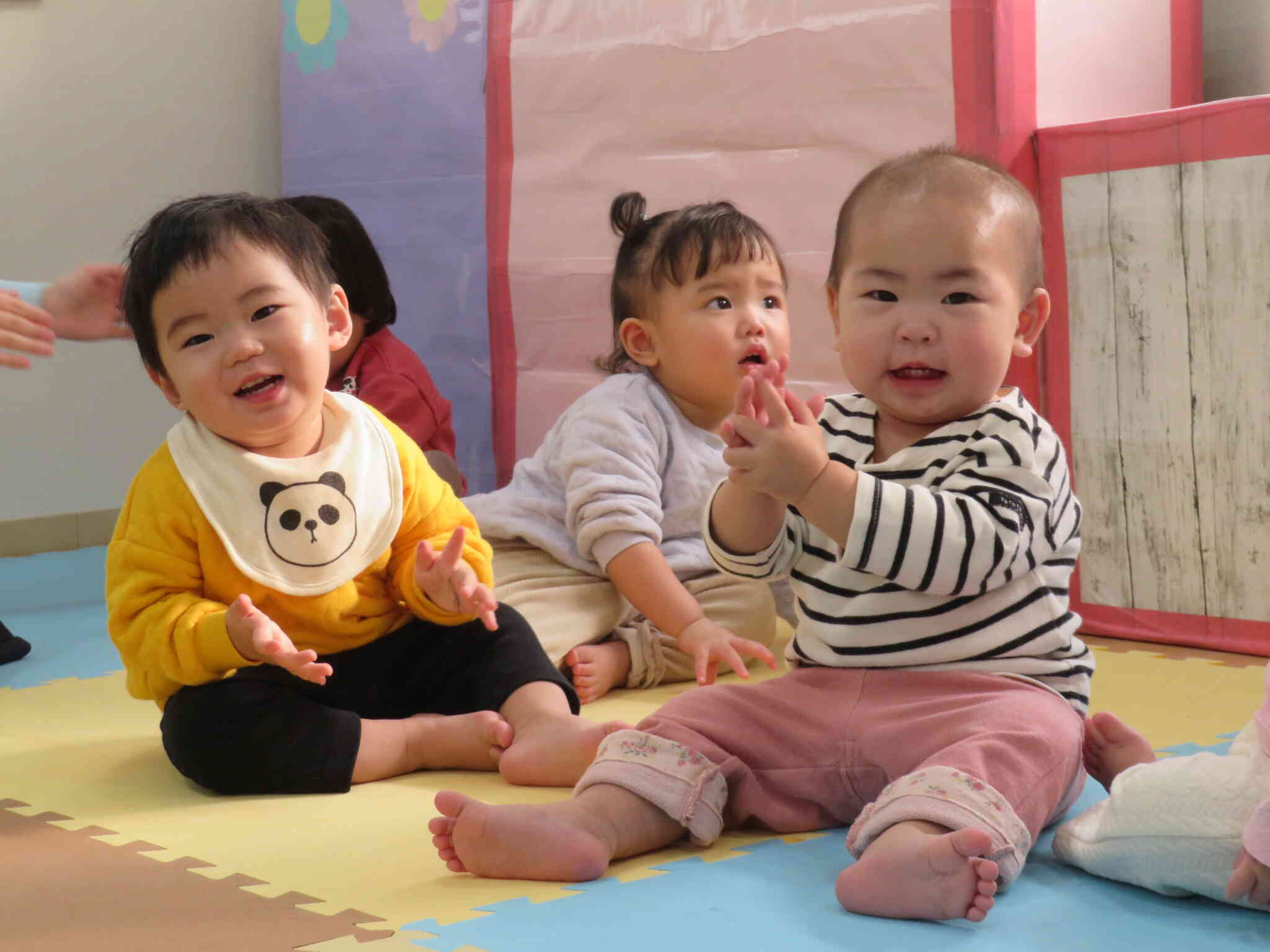 手拍子も上手になったね