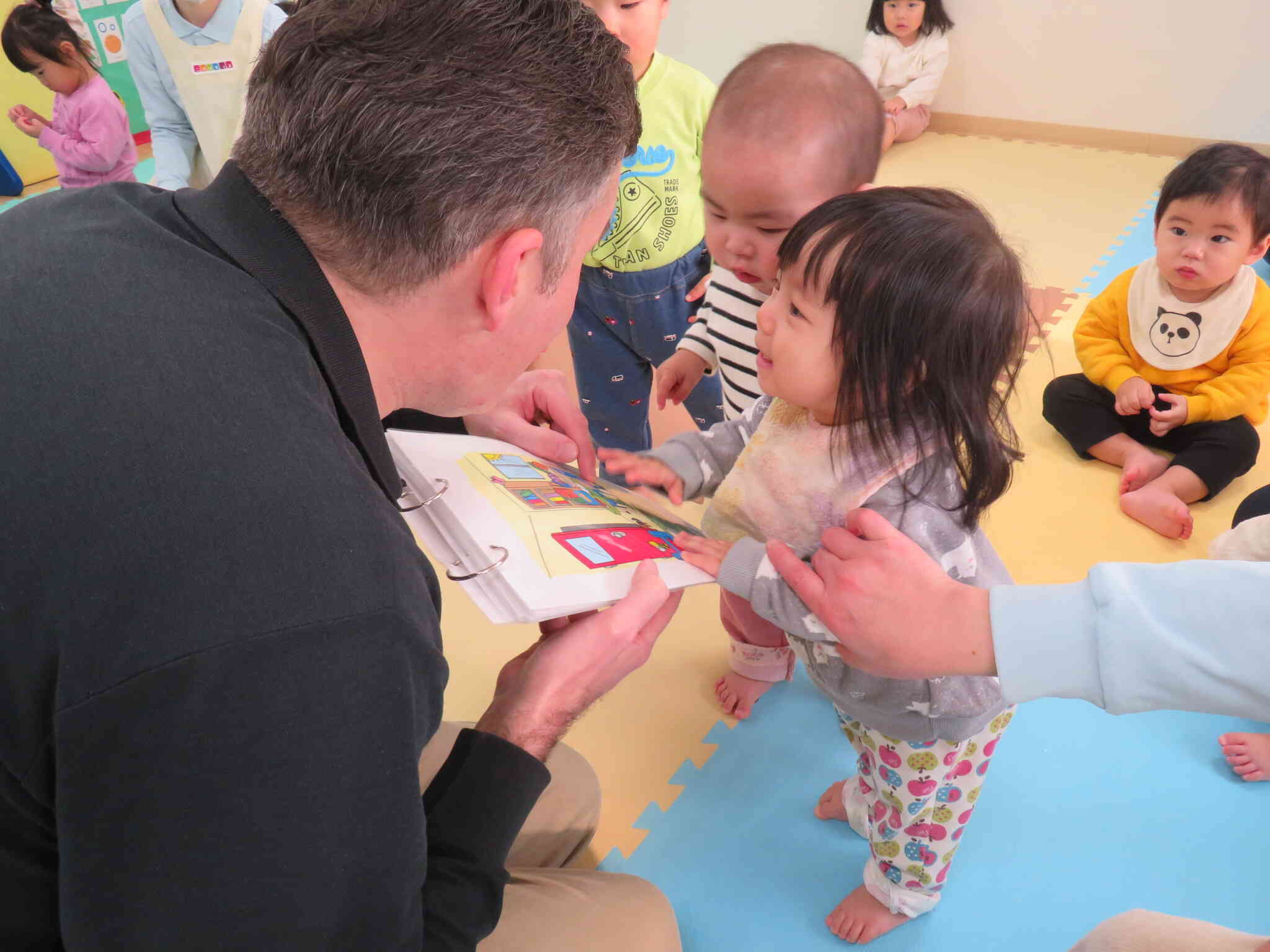 外部講師の先生にも慣れて、楽しんでるよ！