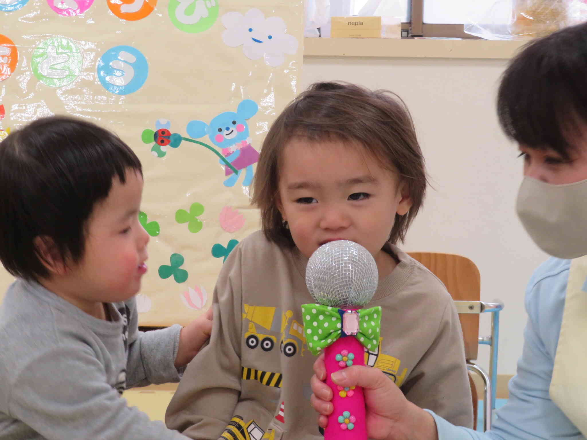 きらきらマイクでインタビュー