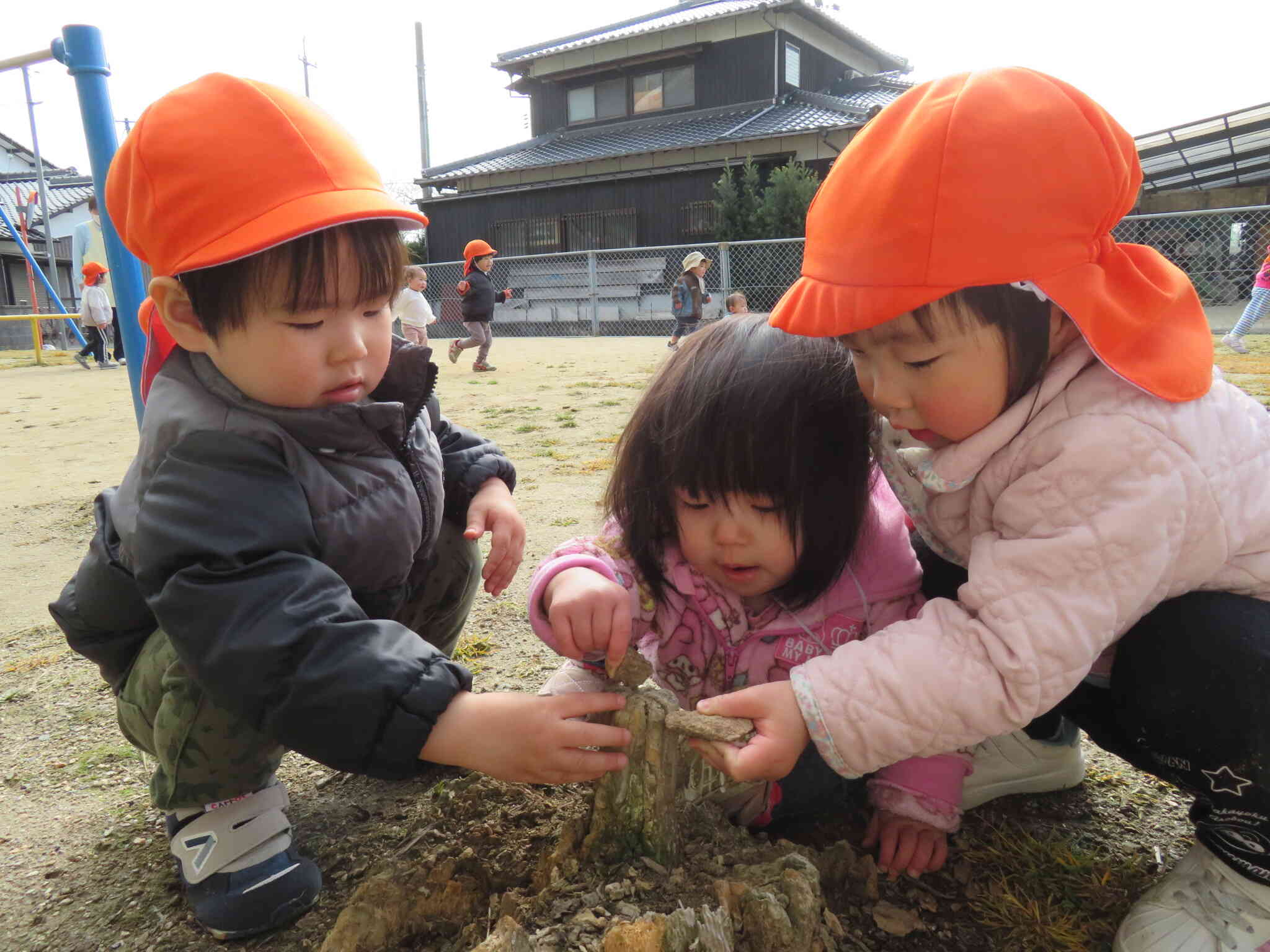 異年齢のお友だちと一緒に