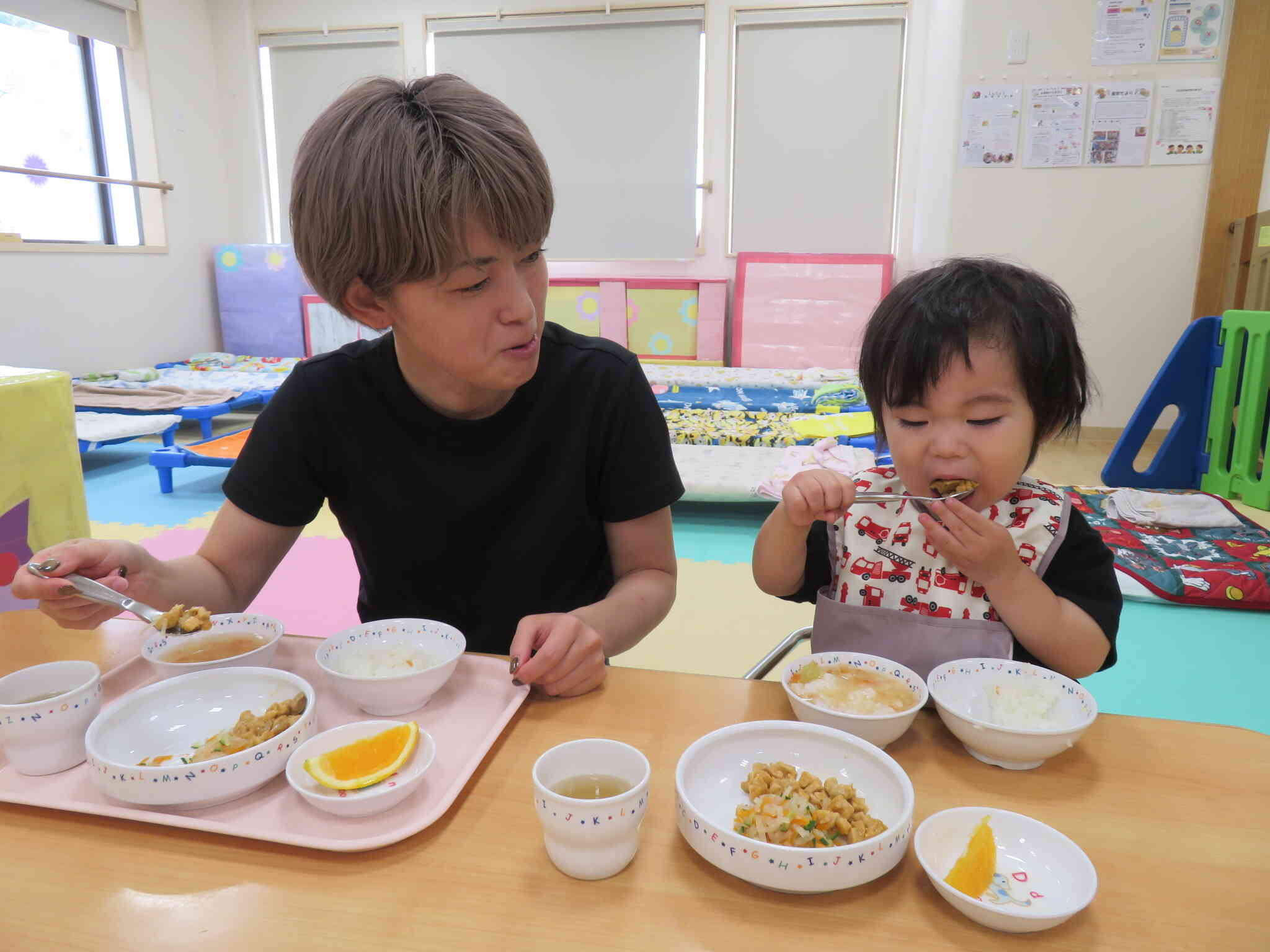 一緒に食べるとおいしいね♪