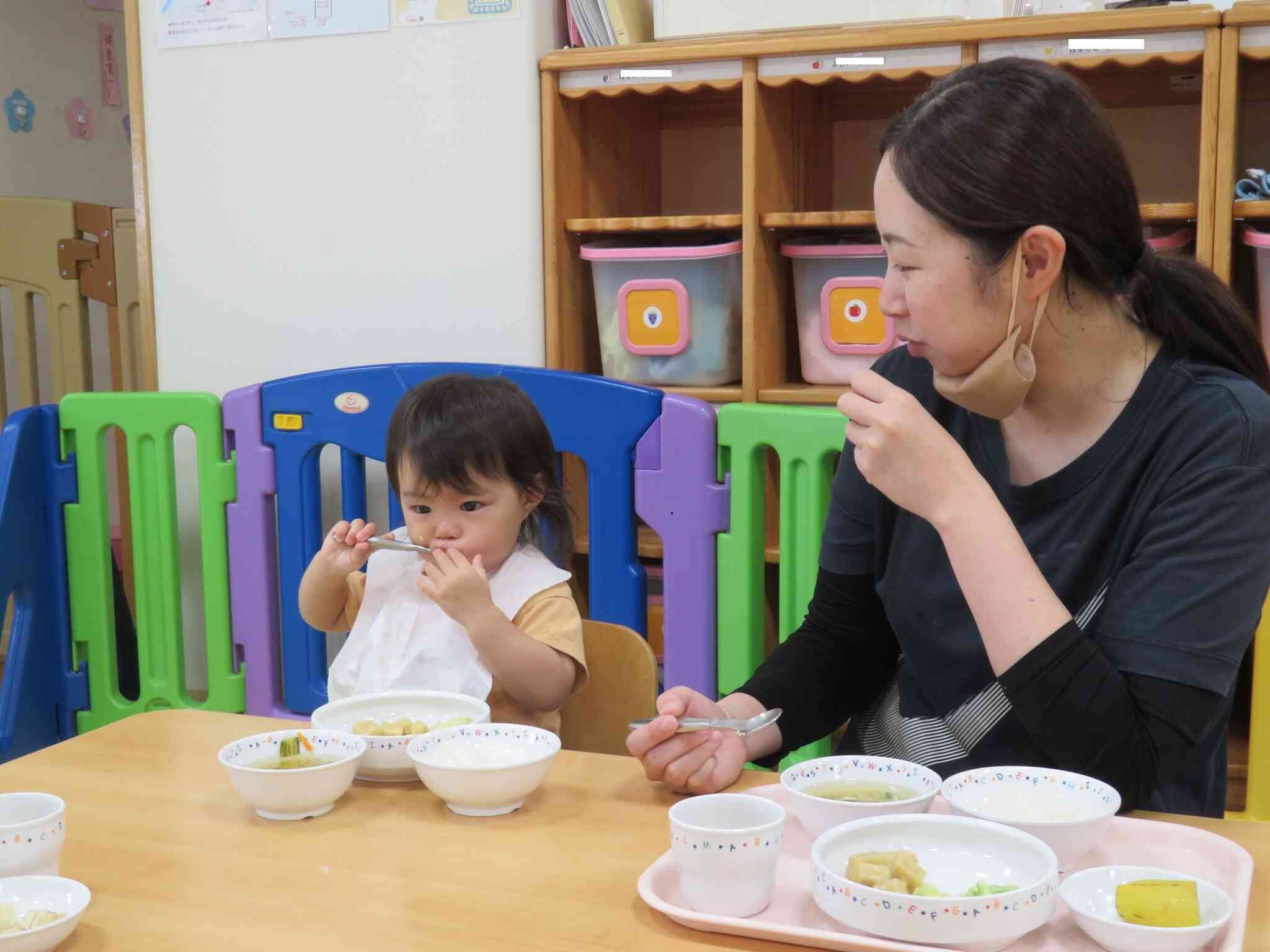 一緒に食べるとおいしいね♪