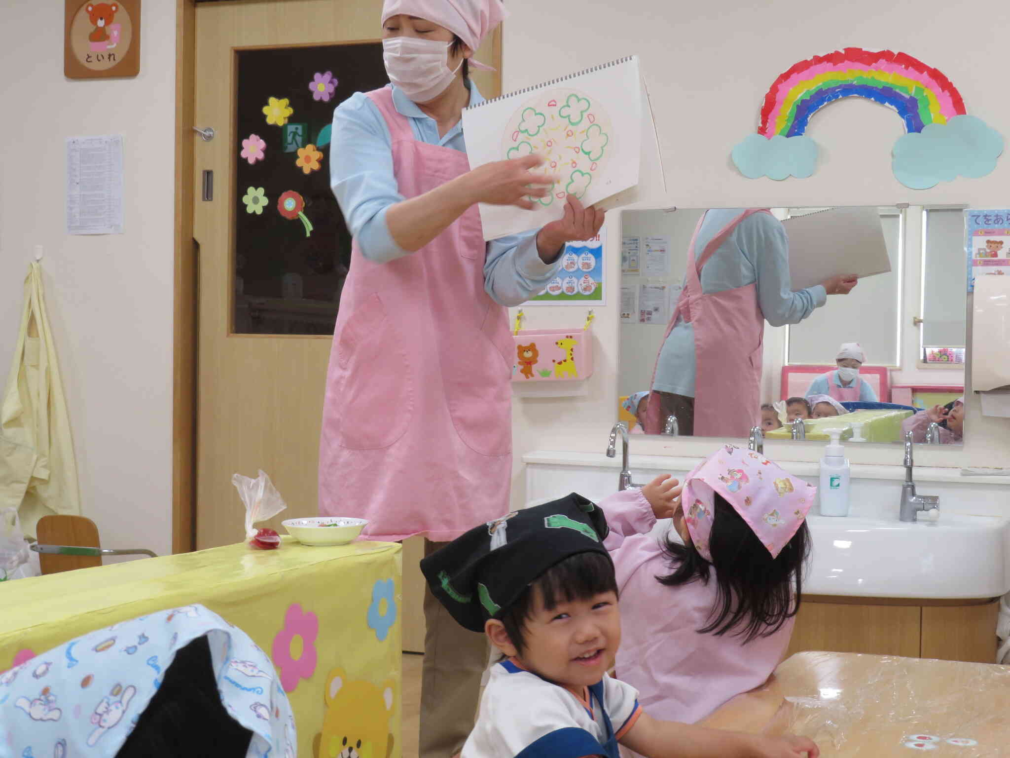 ピザ作り♪