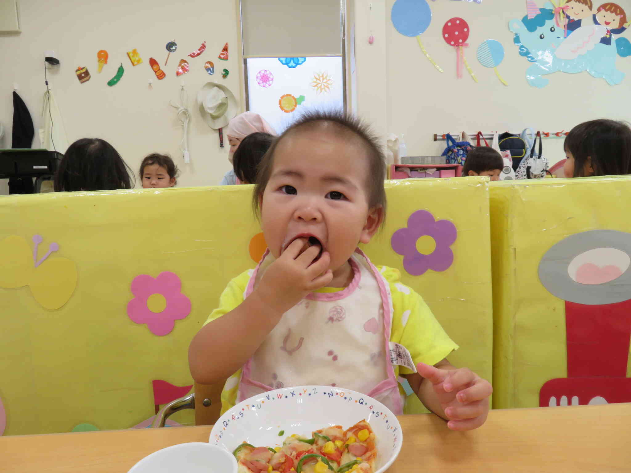 大きなお口でパクリ♪