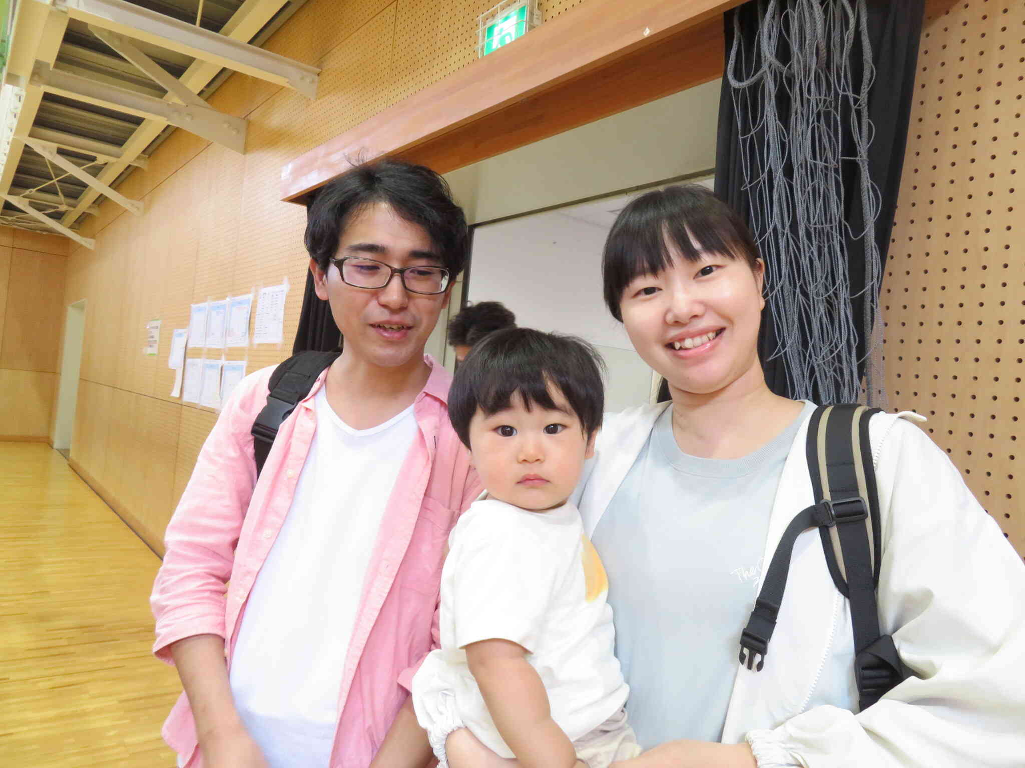 初めての運動会、楽しかったかな？