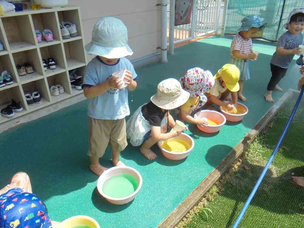 色水遊び
