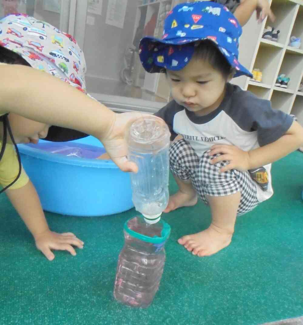 こぼさないようにね！