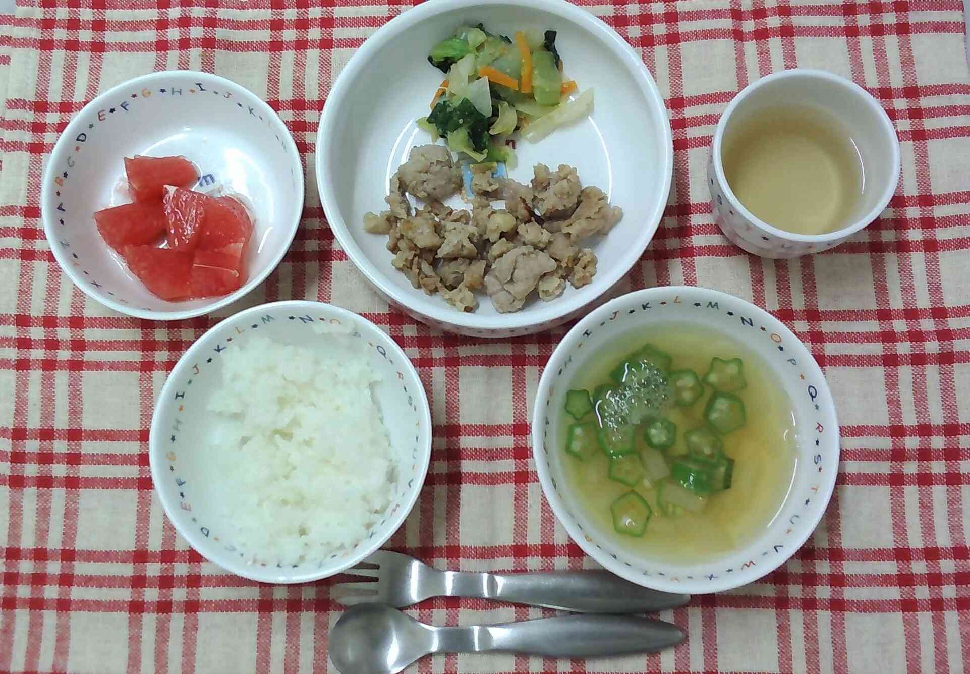 今日の給食(6月24日)