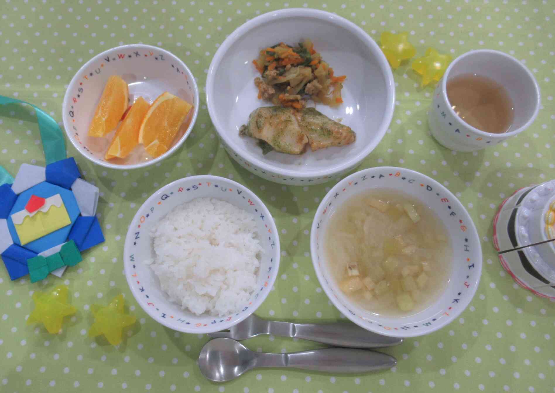 今日の給食