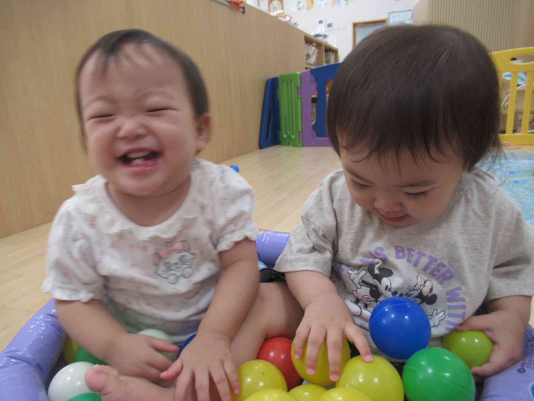水遊びごっこ