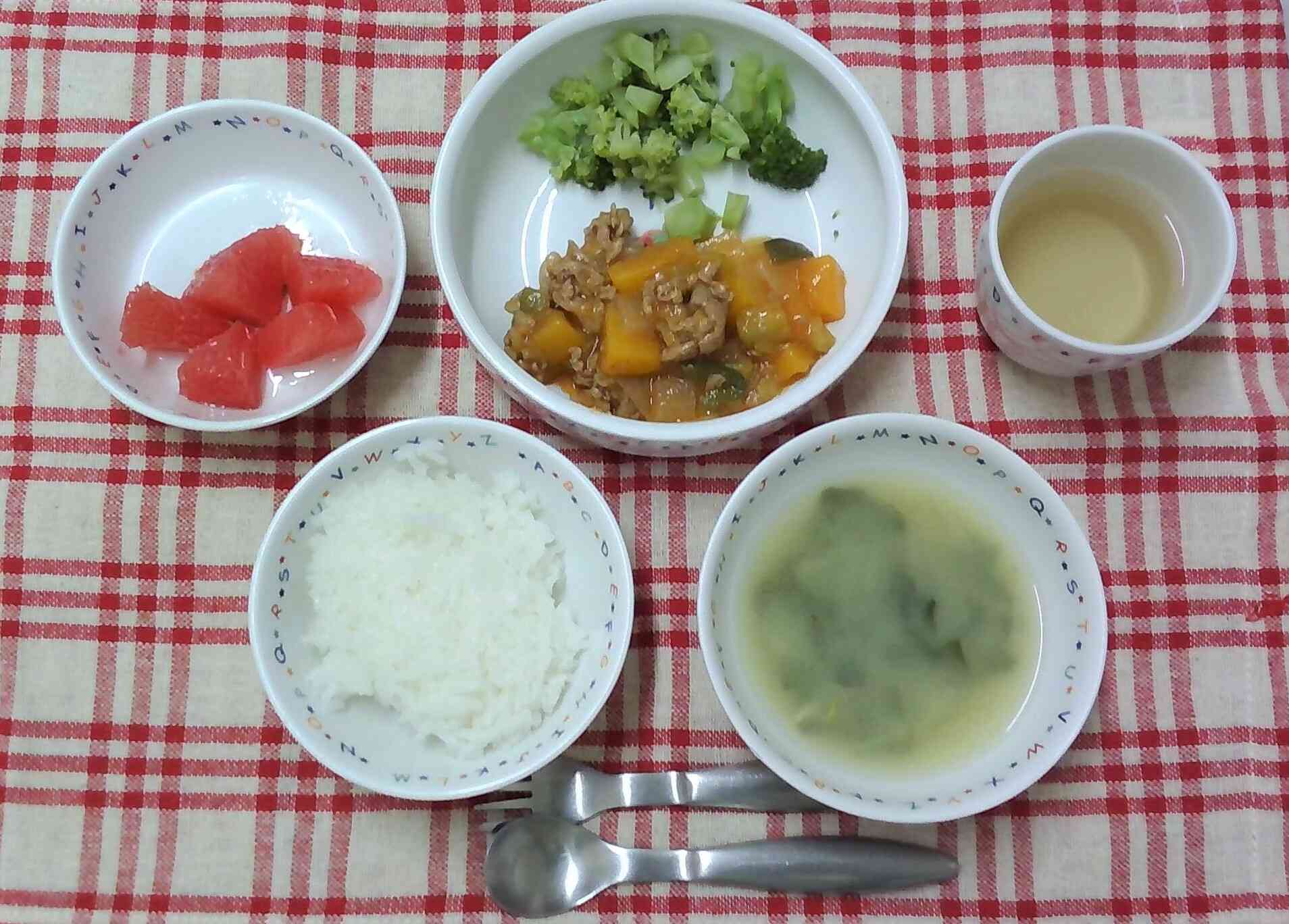 今日の給食(7月30日)