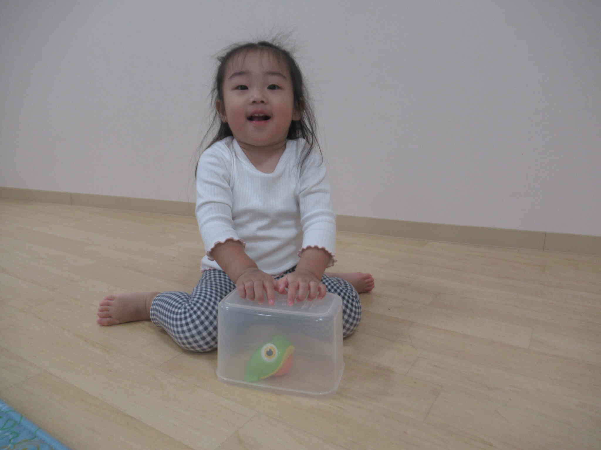 つかまえた！！