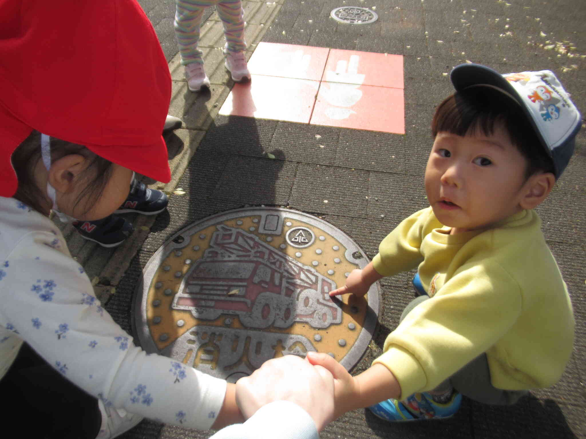 消防車み～つけた！