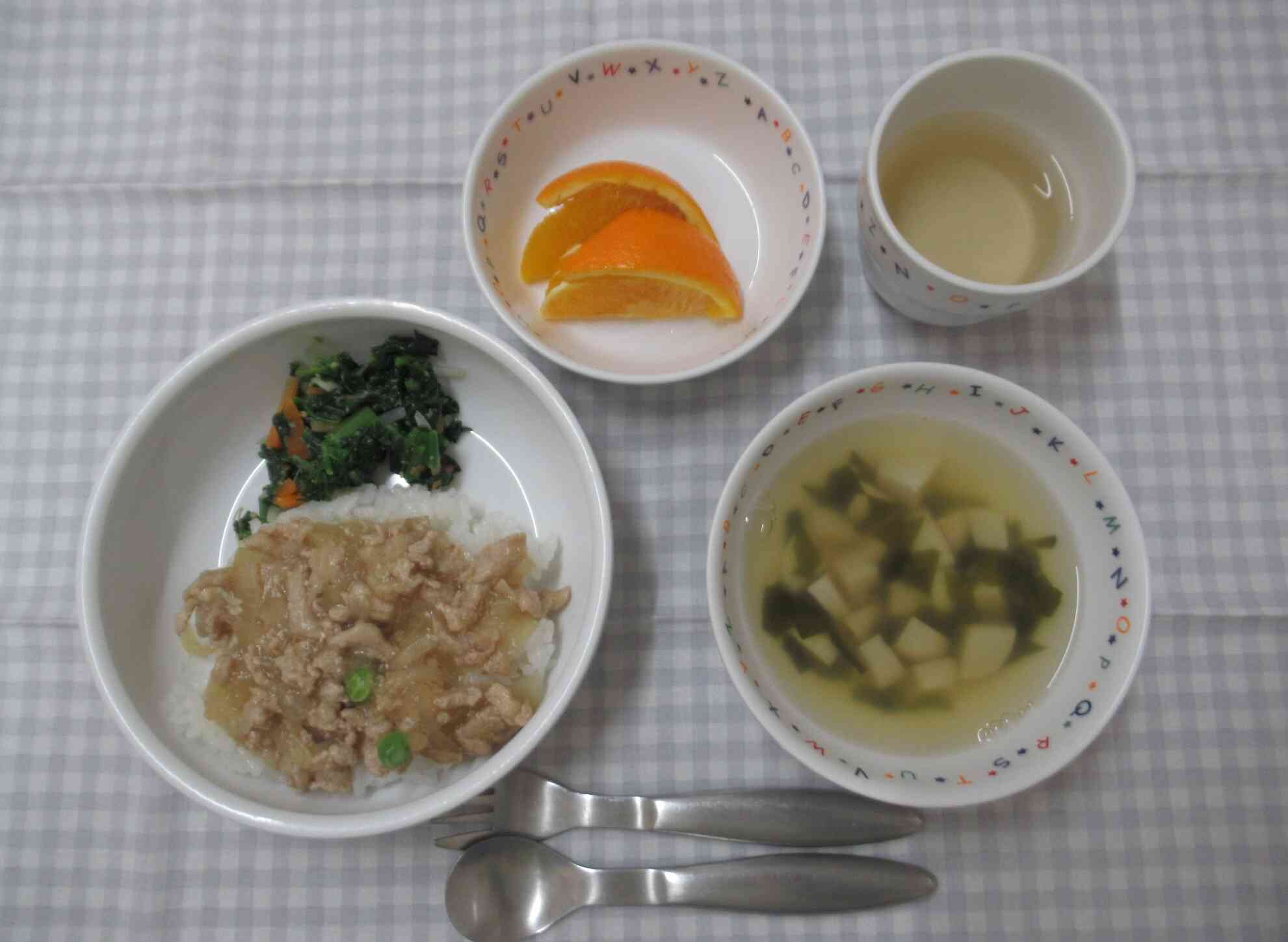 今日の給食(12月9日)