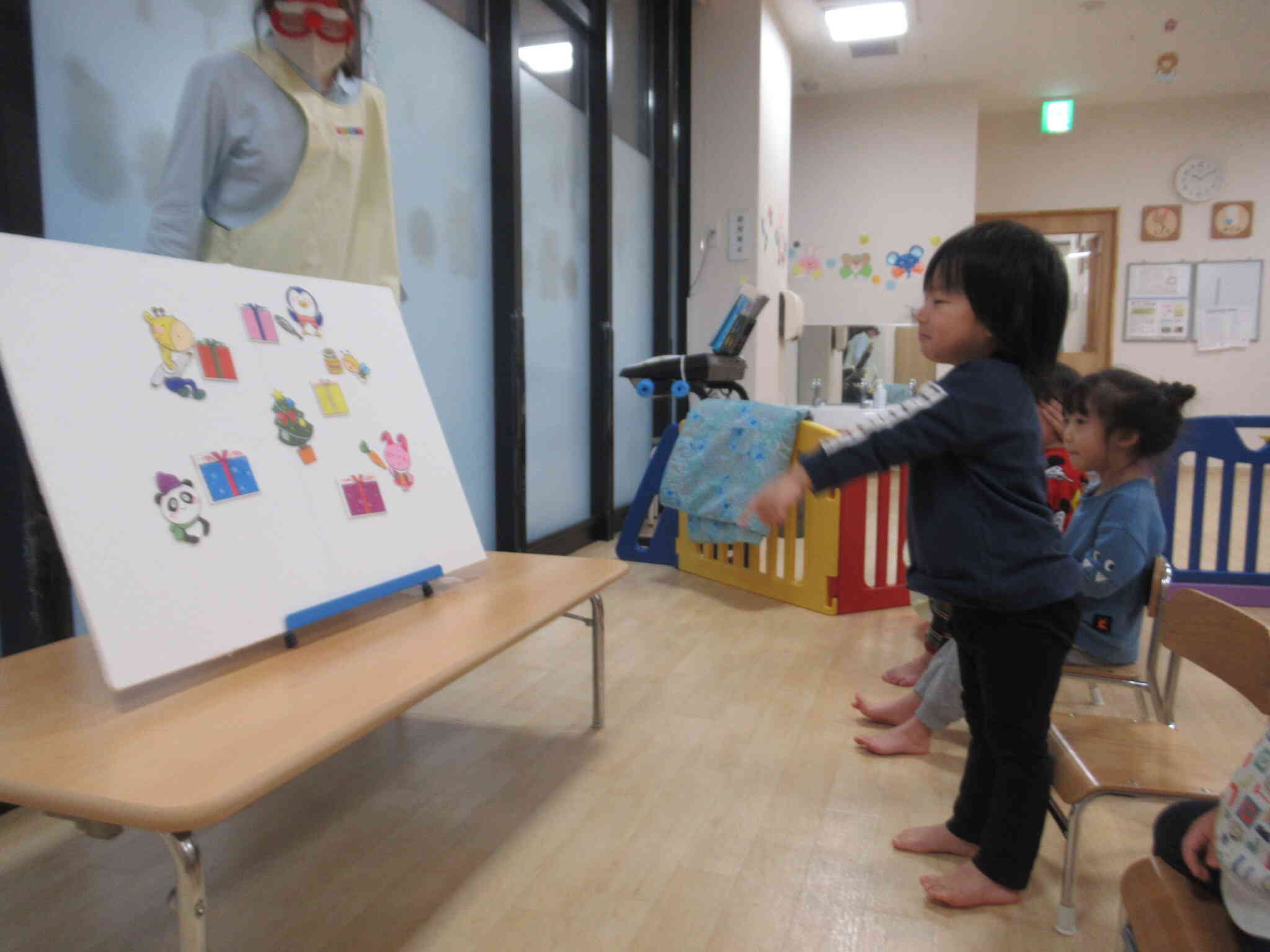 パネルシアターを見ました。