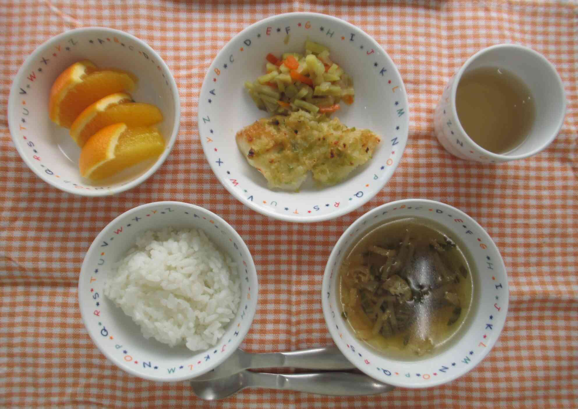 今日の給食(3月9日)