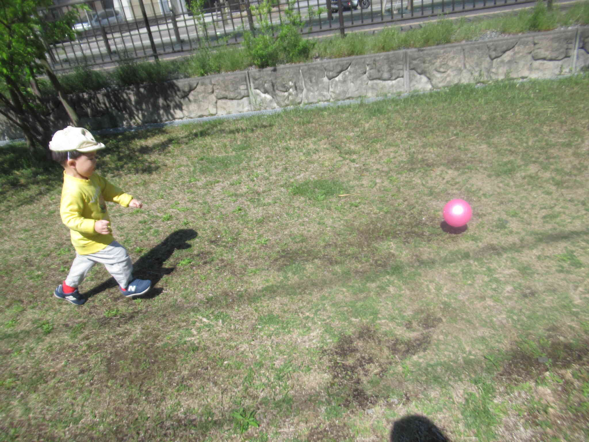 思いっきりボール遊び！