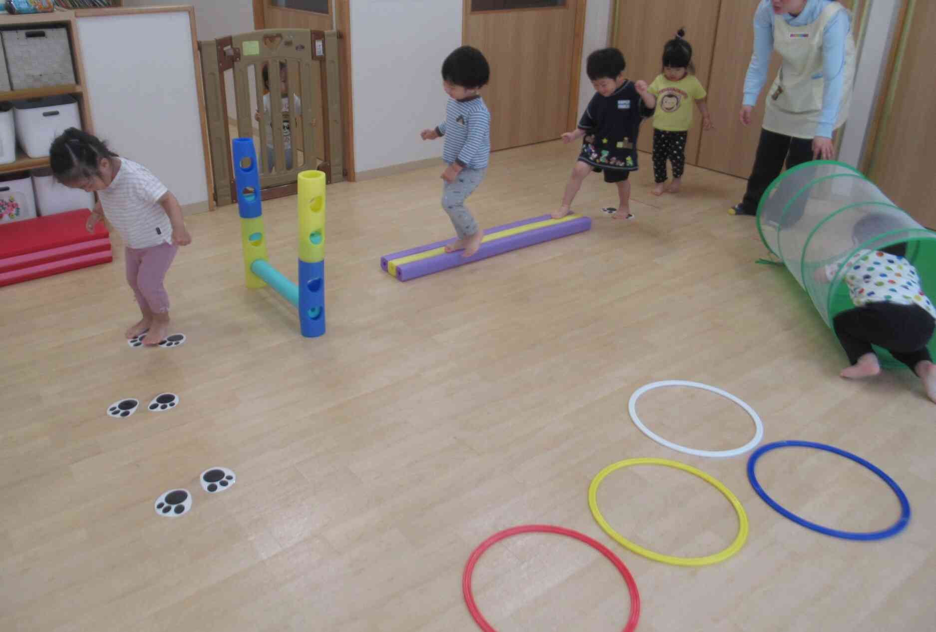 アスレチック遊び