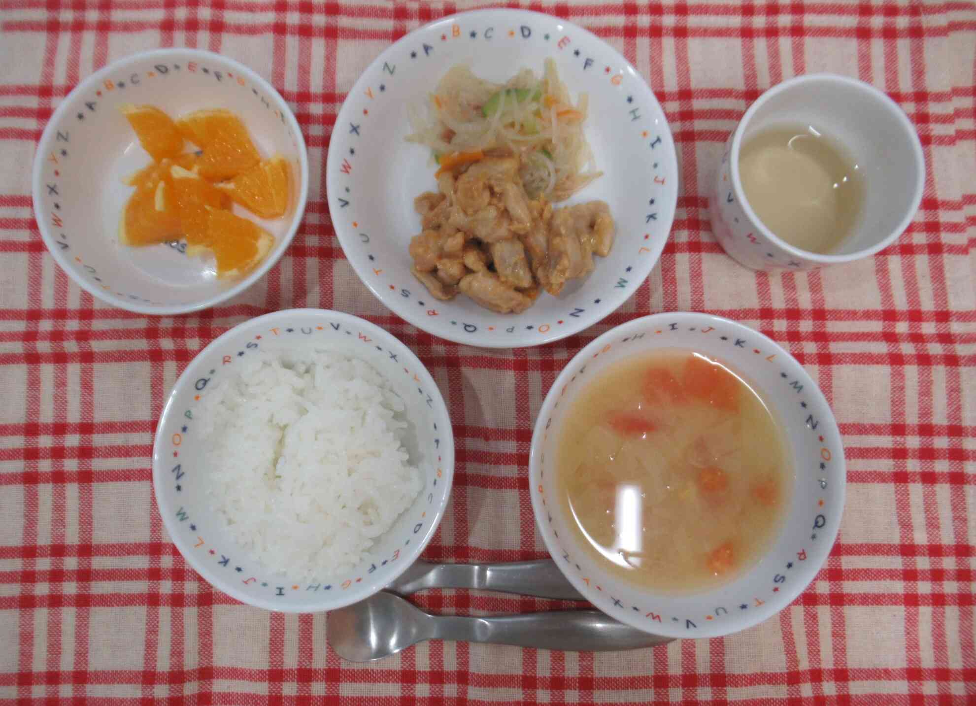 今日の給食(6月16日)