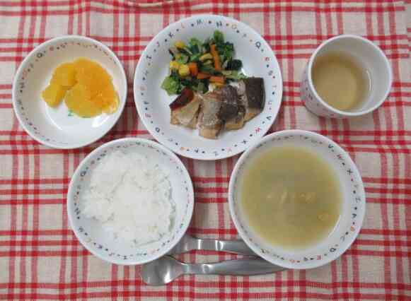 今日の給食(8月10日)