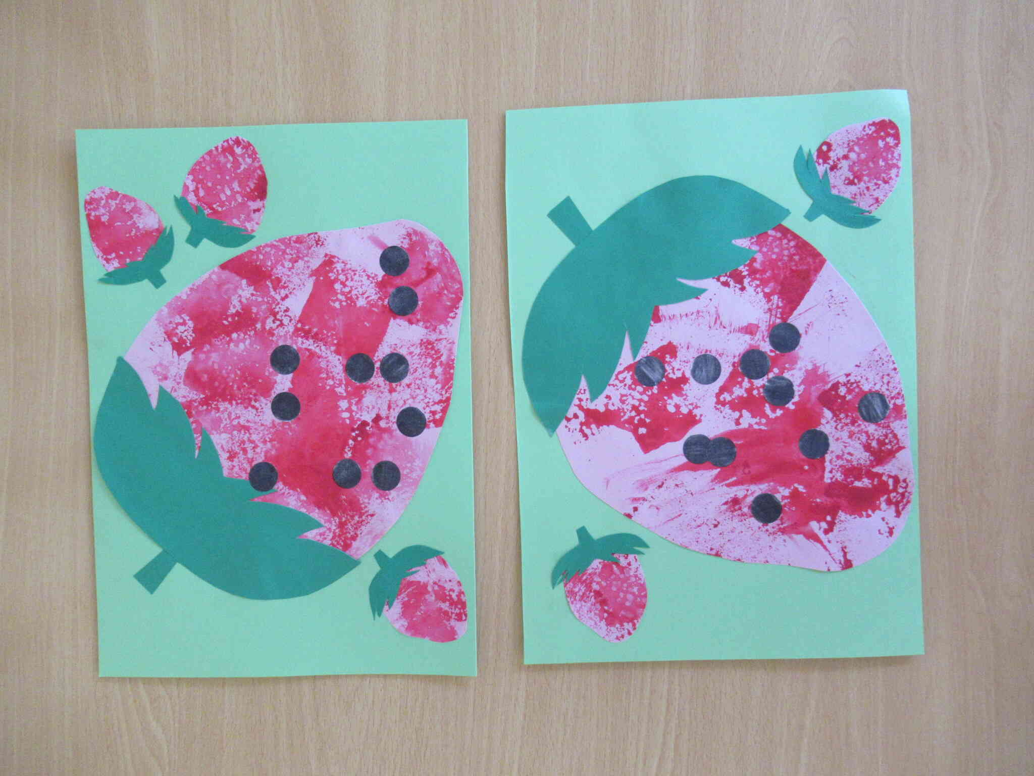 いちごを作ったよ。