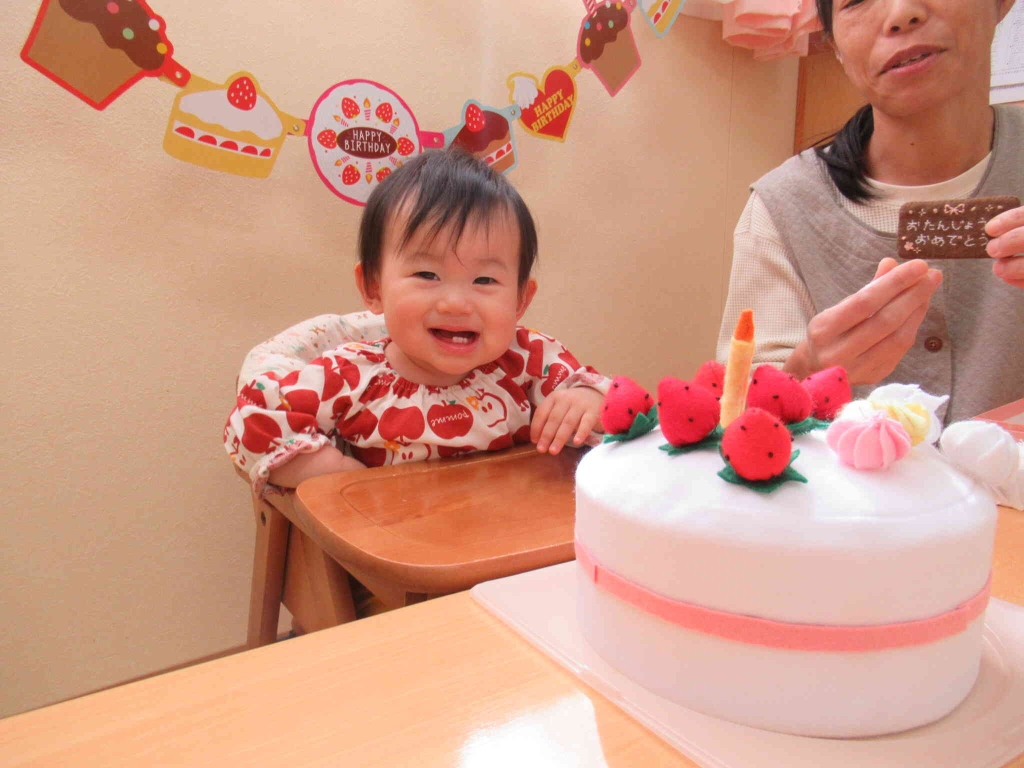 10月生まれの誕生会